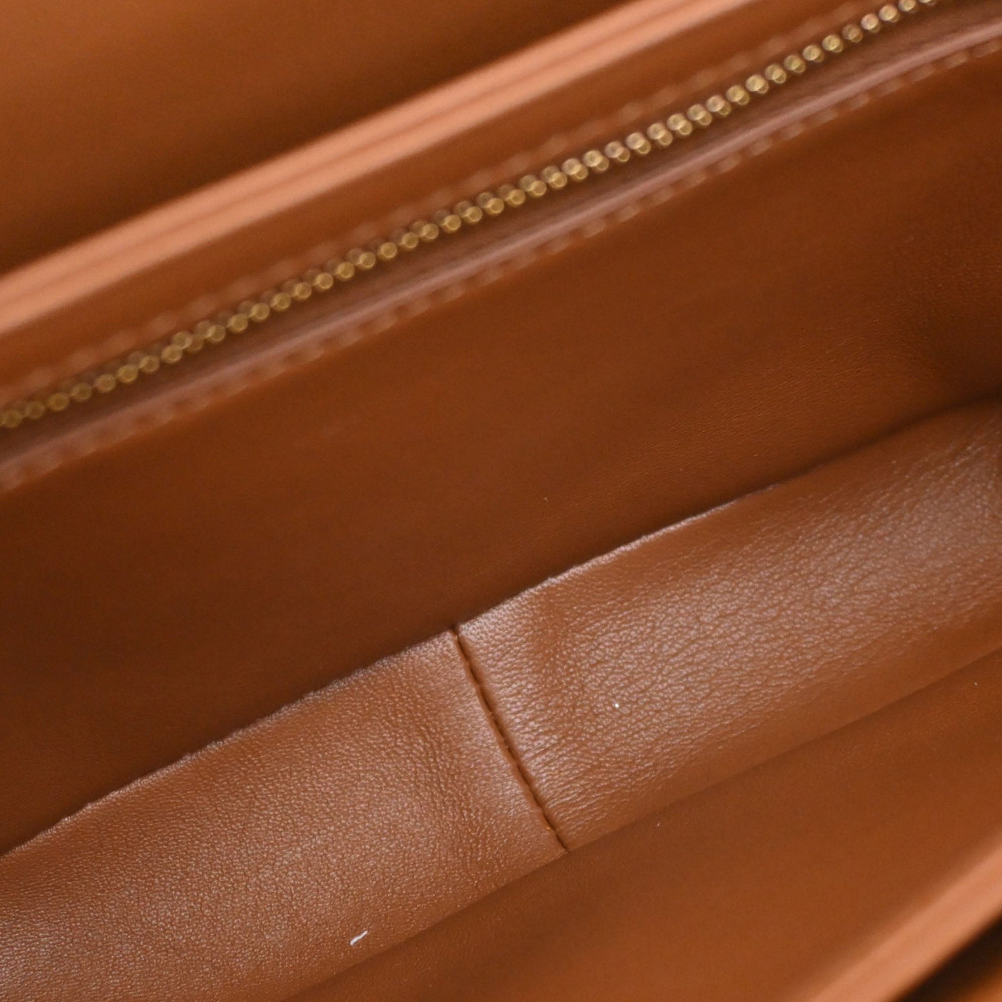 Celine Teen Canvas and Calfskin Triomphe Crossbody - image 8