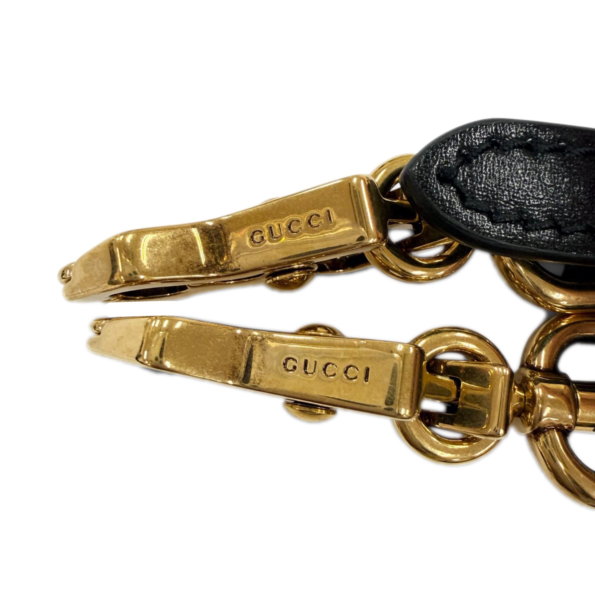 Gucci Small Calfskin 1947 Bamboo Top Handle Bag - image 9