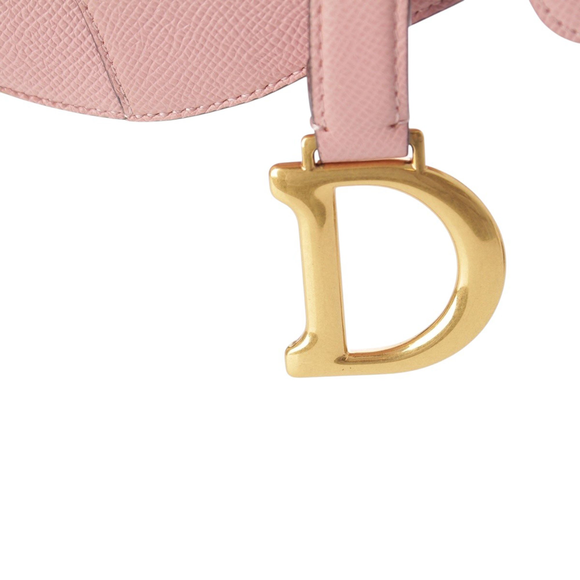 Dior Mini Grained Calfskin Saddle Bag - image 12
