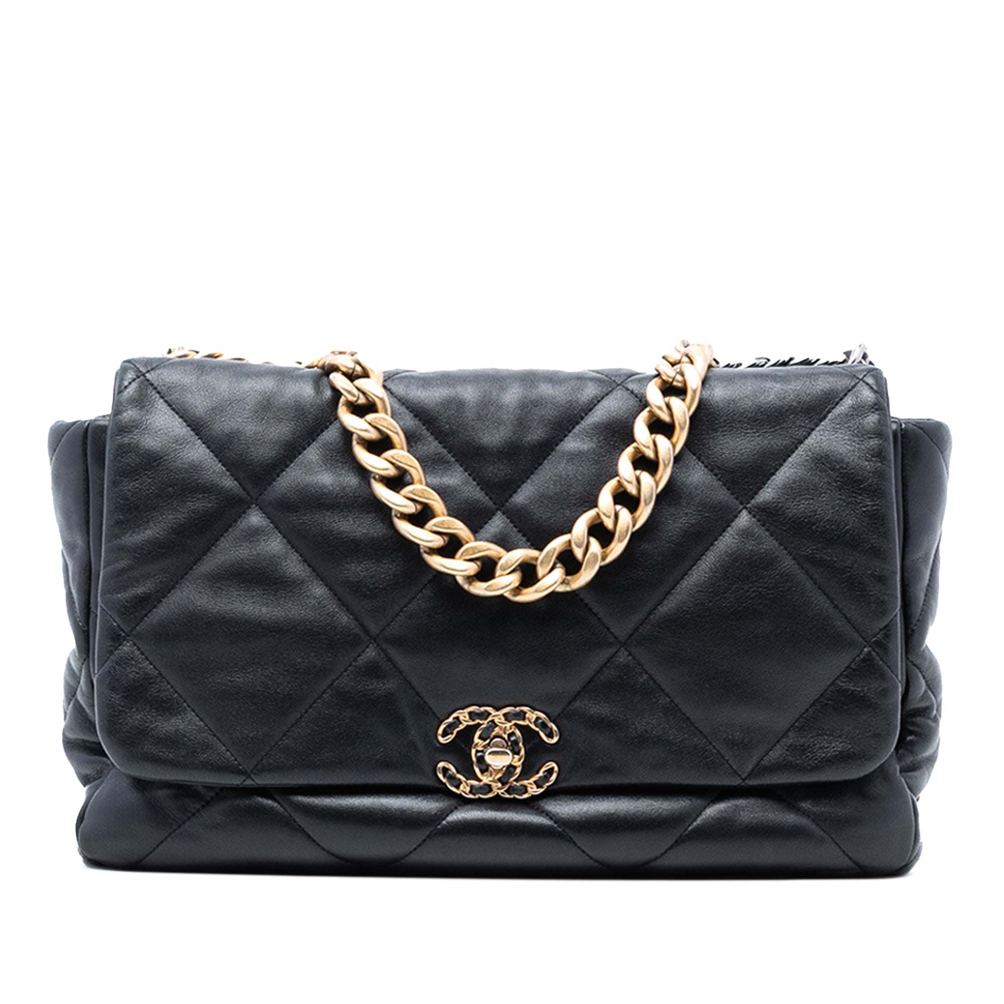 Chanel Maxi Lambskin 19 Flap - image 1