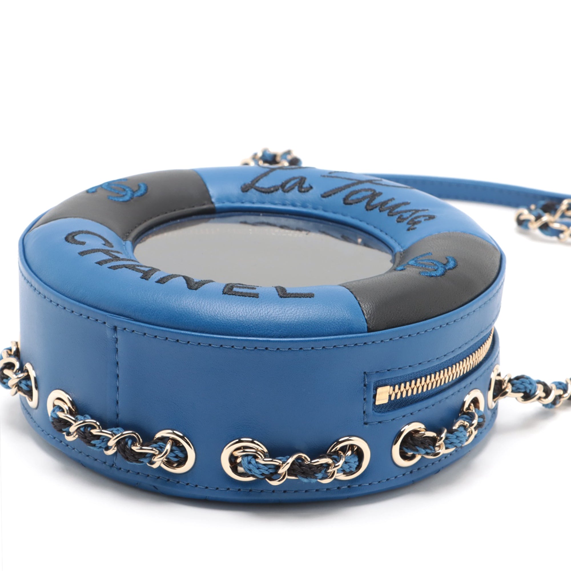 Chanel Lambskin La Pausa Coco Lifesaver Round Crossbody - image 6