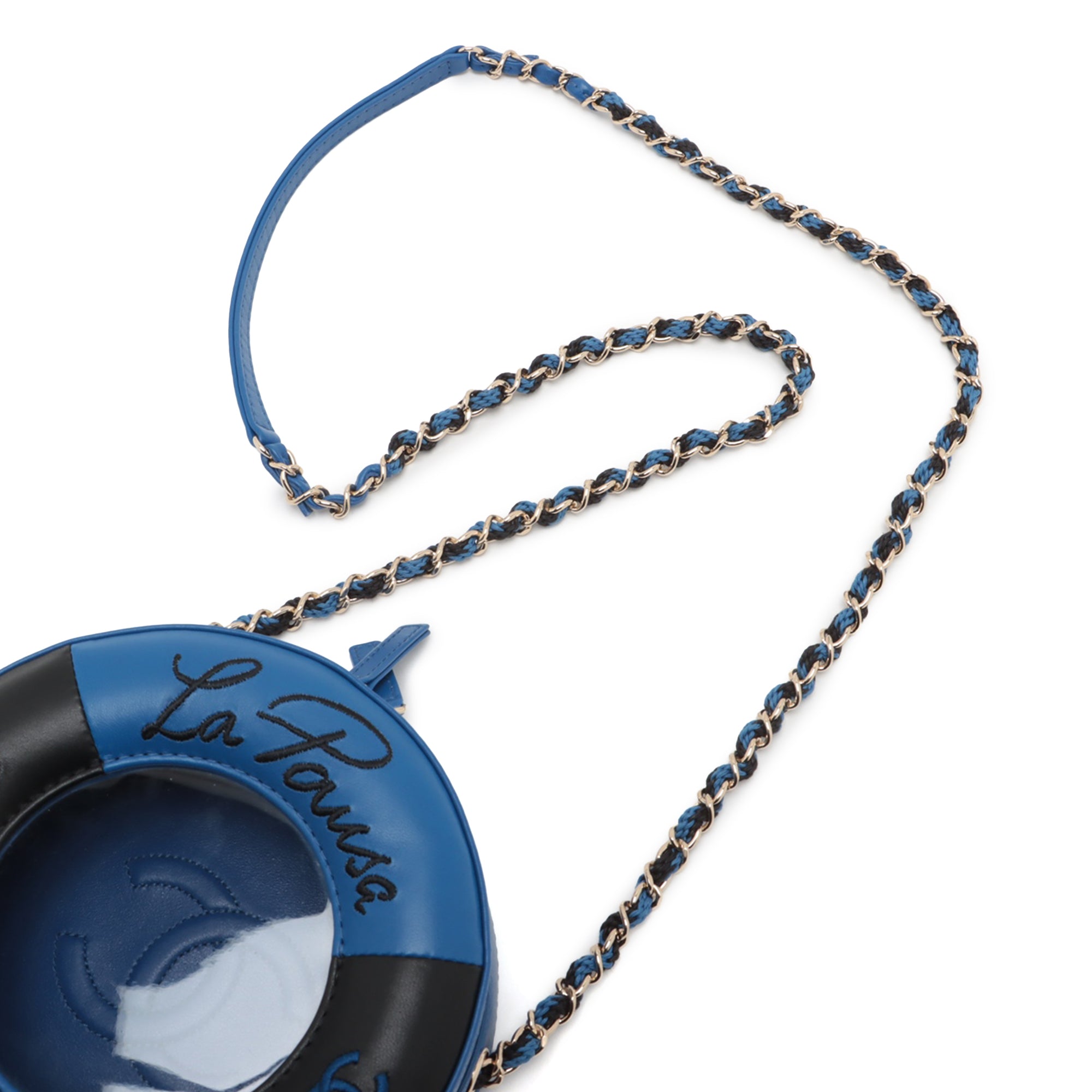 Chanel Lambskin La Pausa Coco Lifesaver Round Crossbody - image 8