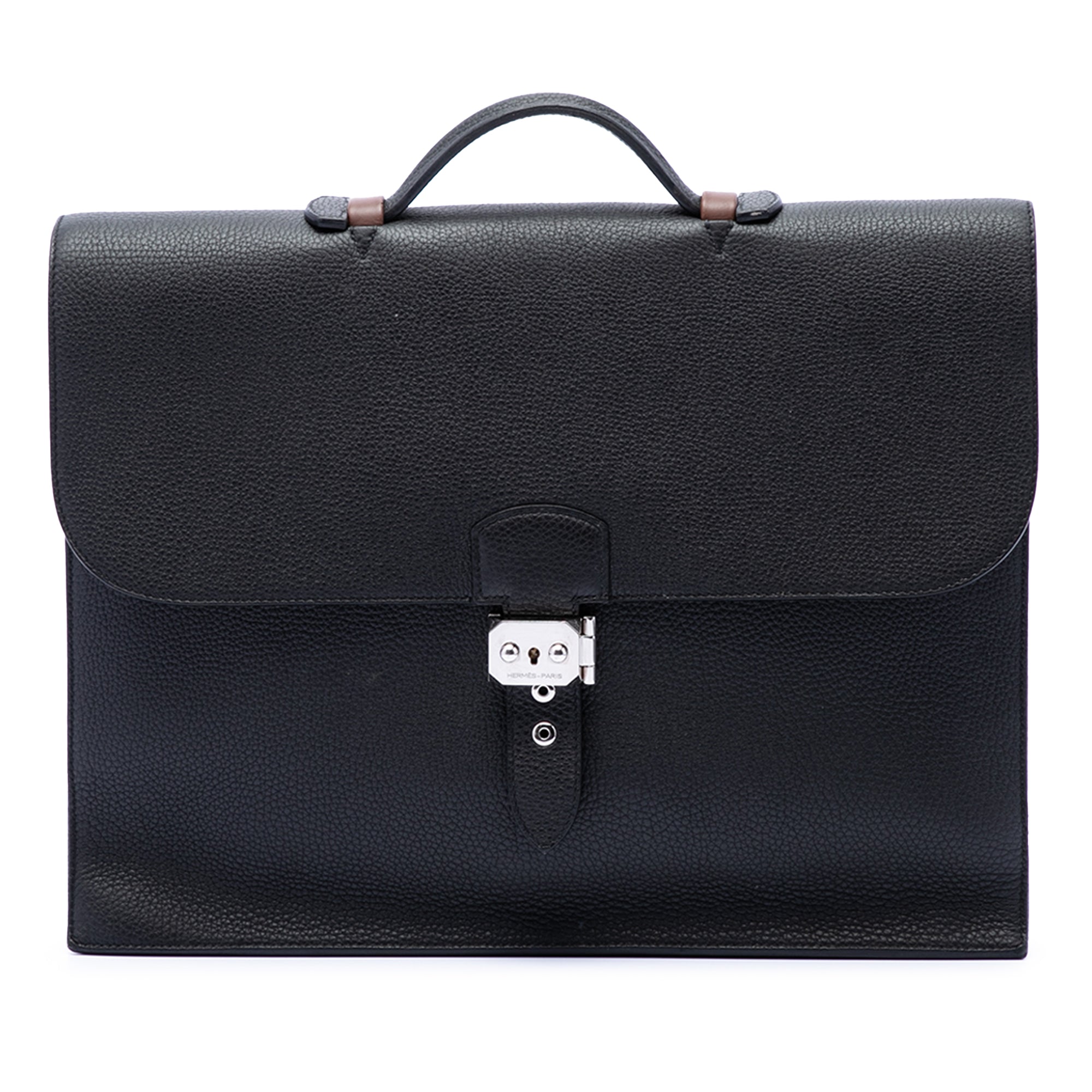 Hermès Togo and Swift Sac A Depeches Verso 38 - image 1