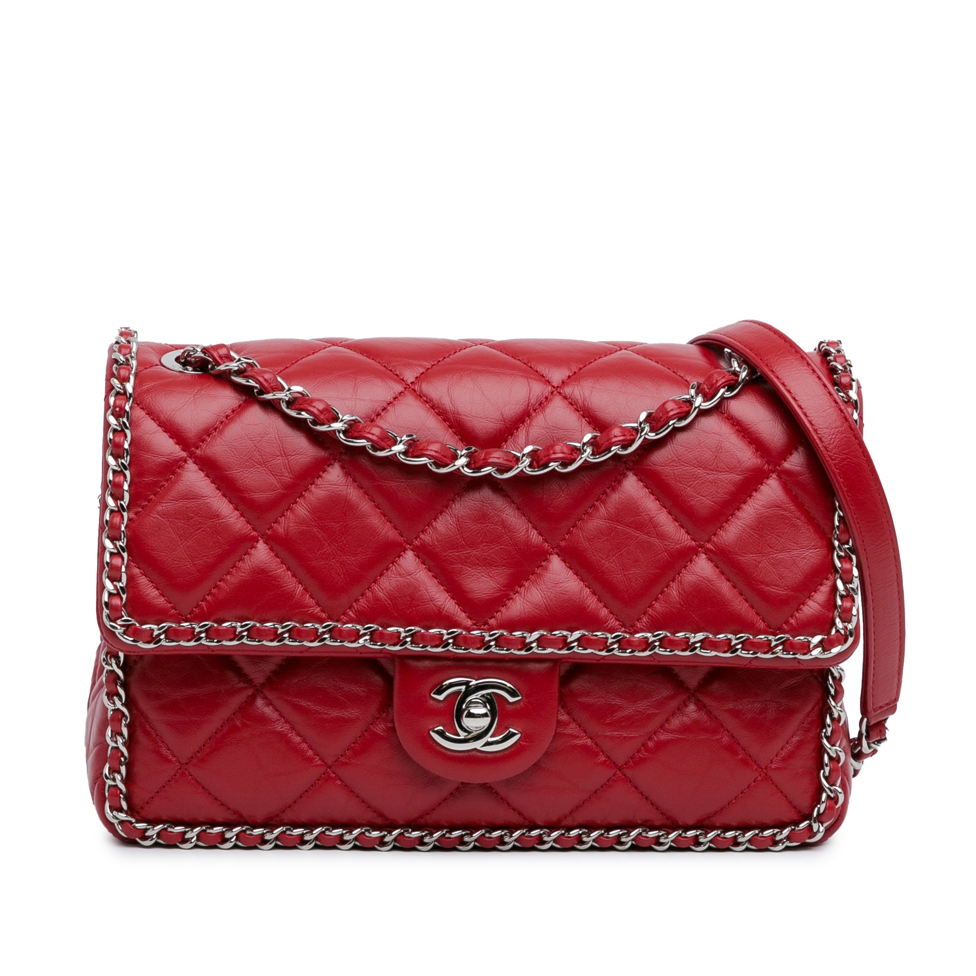 Chanel Running Chain Flap Bag - image 1