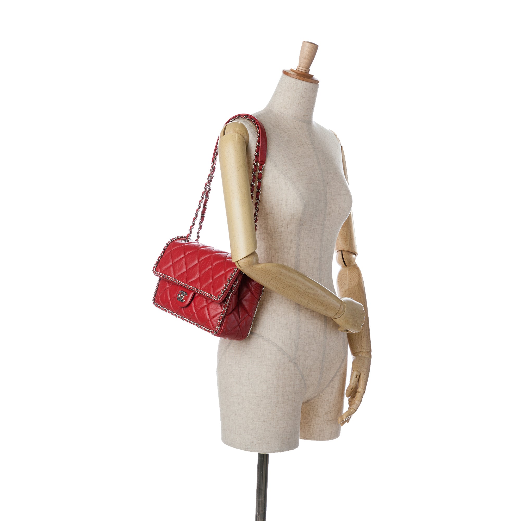 Chanel Running Chain Flap Bag - image 9