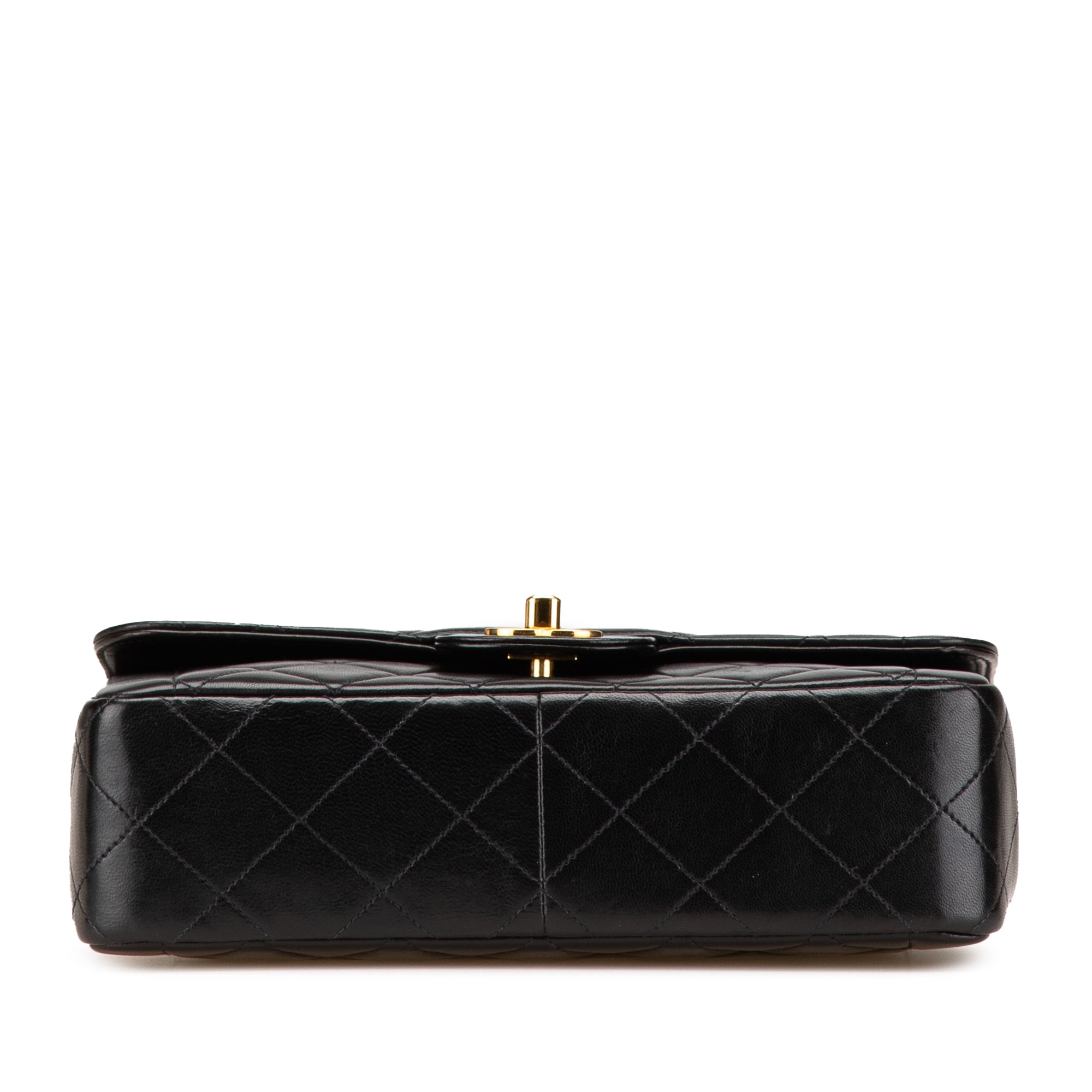 Chanel Medium CC Quilted Lambskin Border Single Flap - image 3