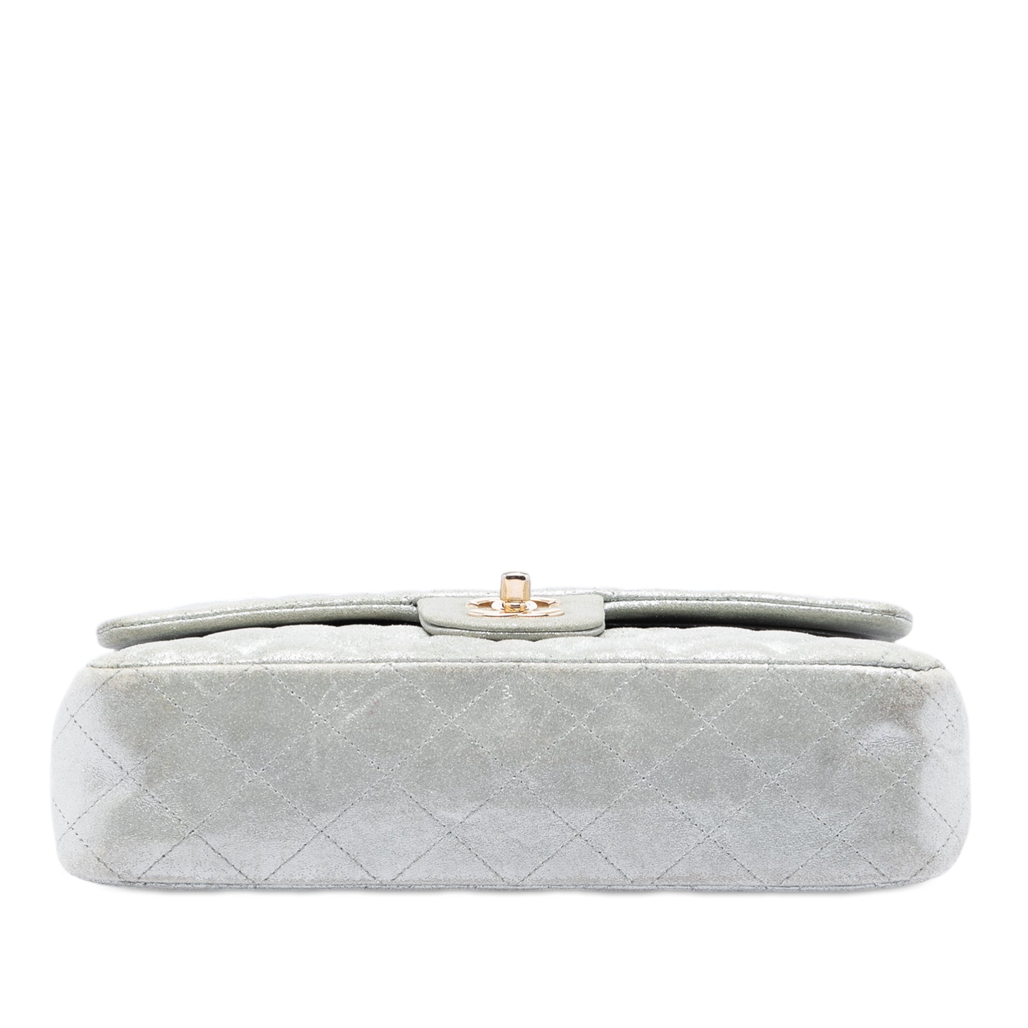 Chanel Medium Classic Metallic Lambskin Double Flap - image 3