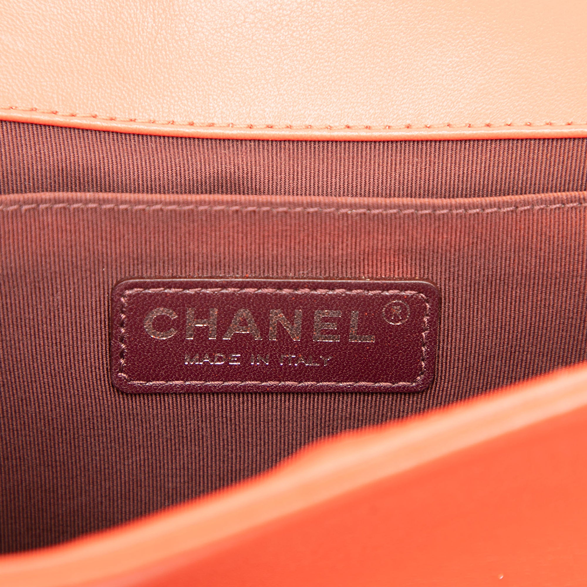 Chanel Old Medium Chevron Lambskin Boy Flap - image 5