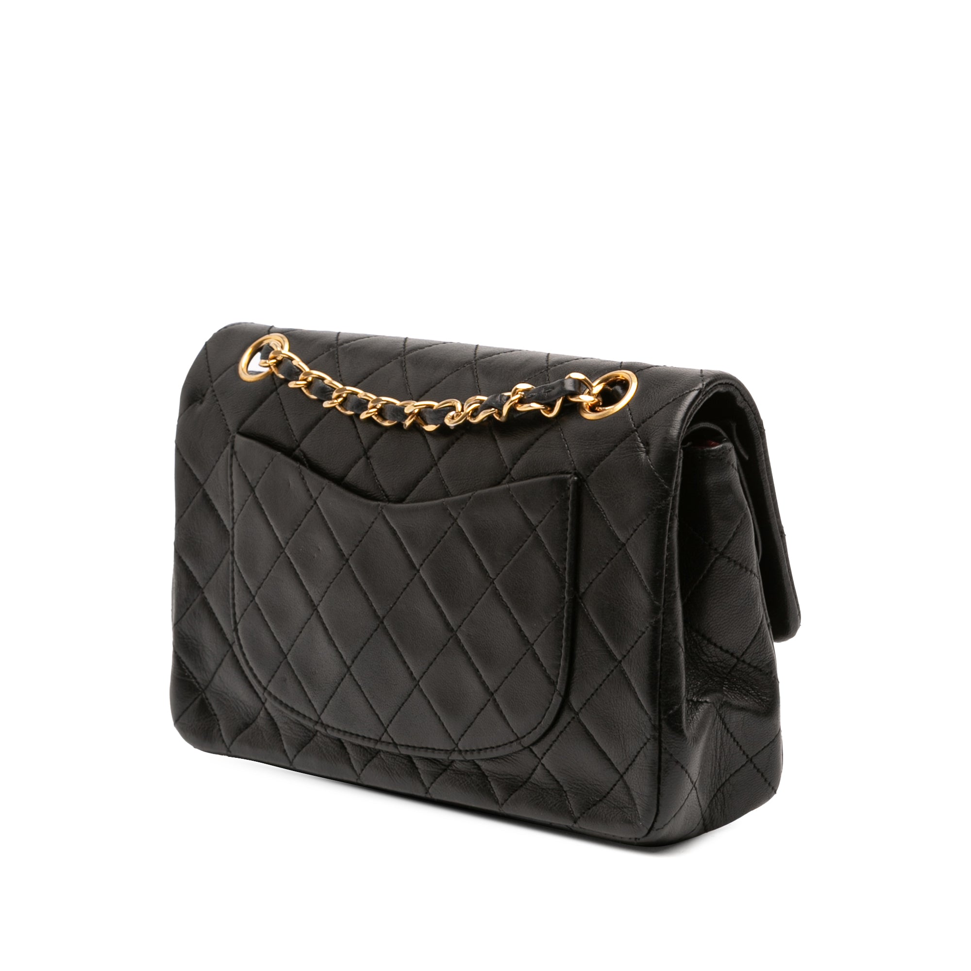Chanel Small Classic Lambskin Double Flap - image 2
