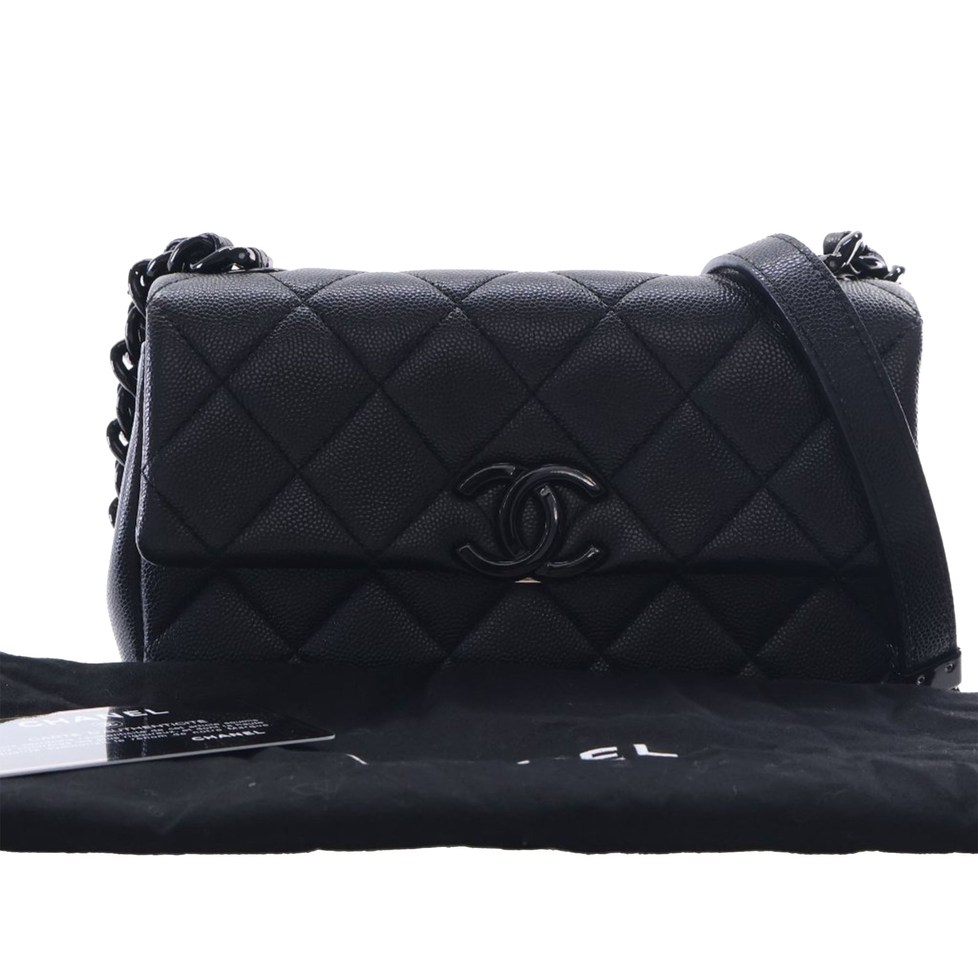 Chanel Small Quilted Caviar My Everything Flap - image 15