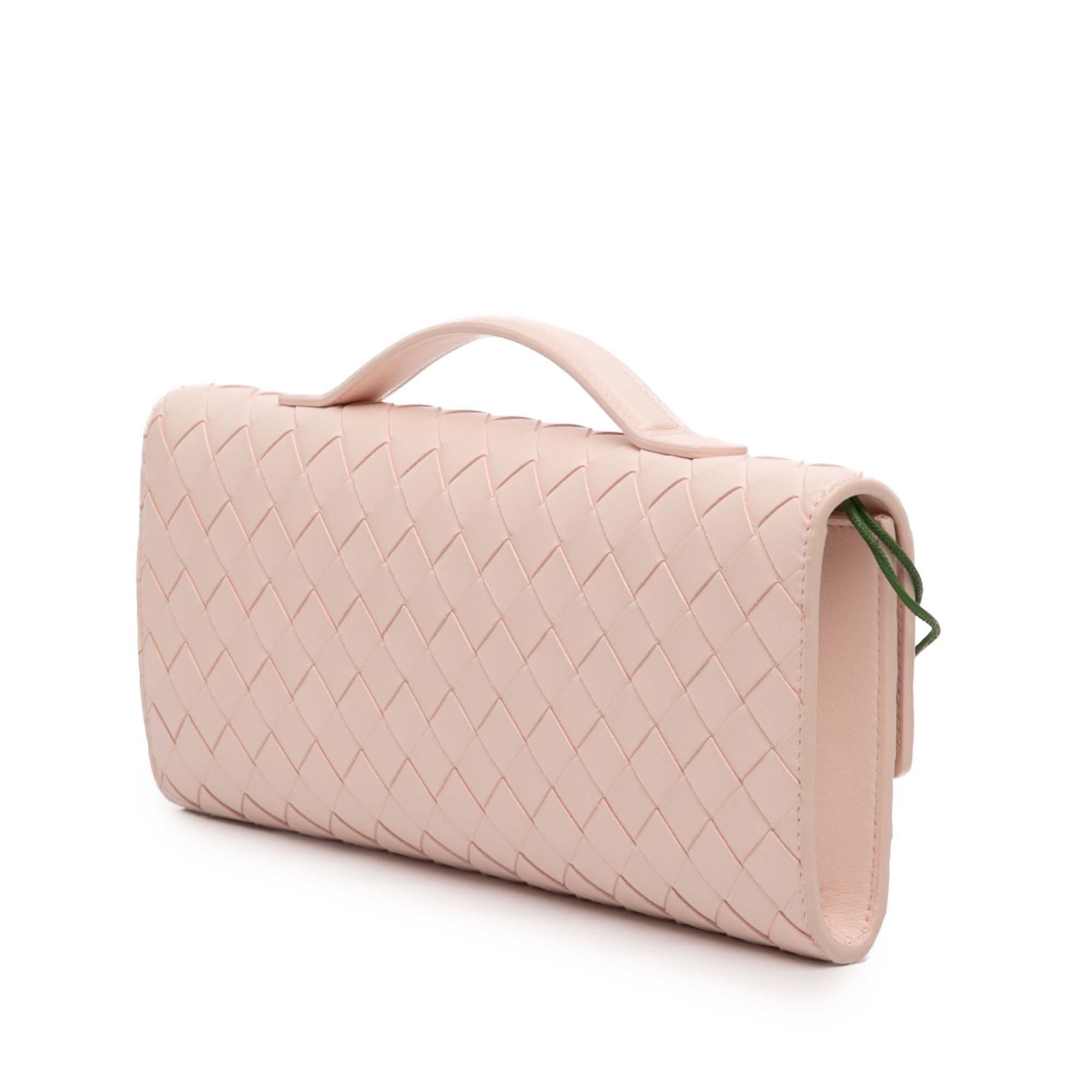 Bottega Veneta Lambskin Intrecciato Andiamo Floral Embellished Clutch - image 2