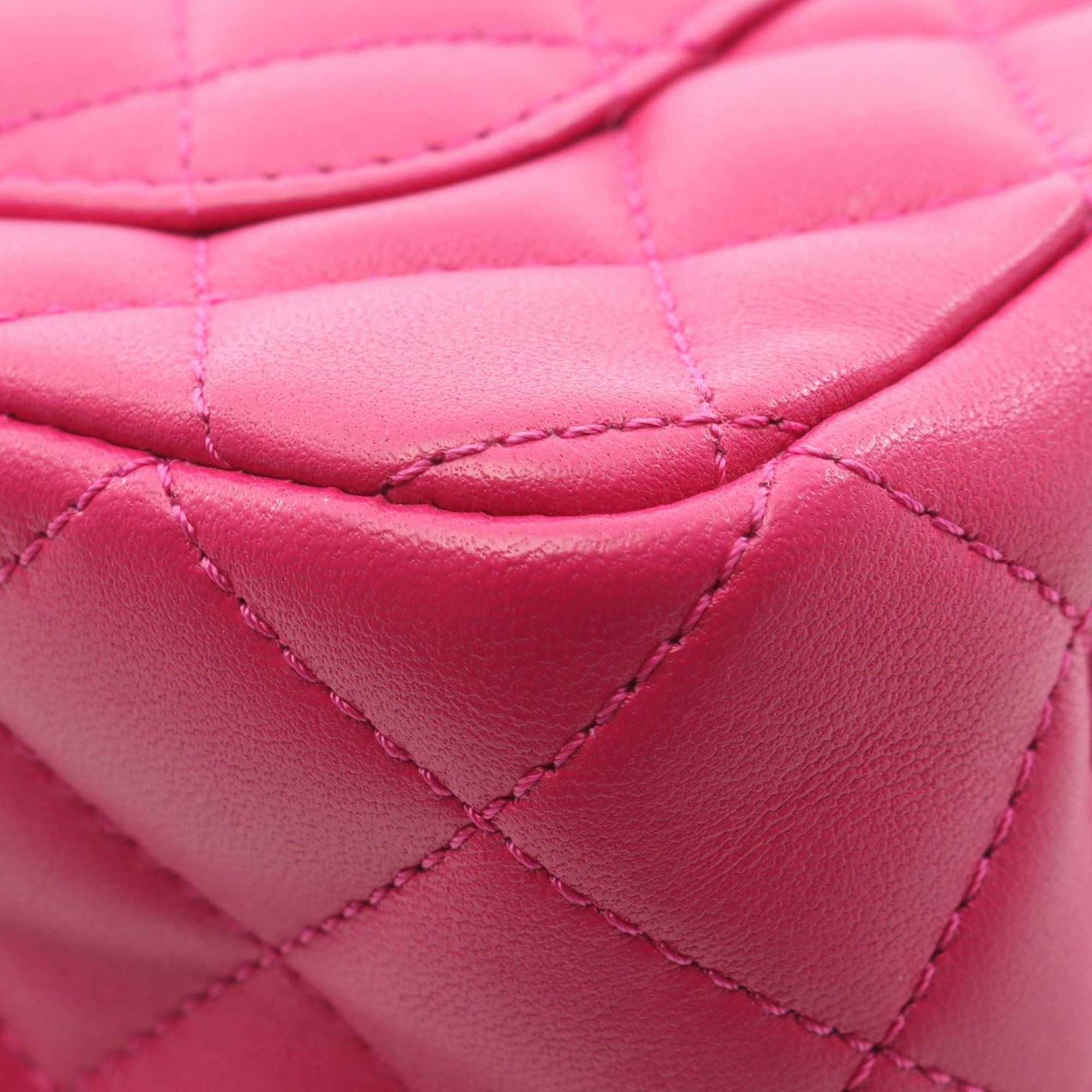 Chanel Mini Quilted Lambskin Rectangle Flap - image 7