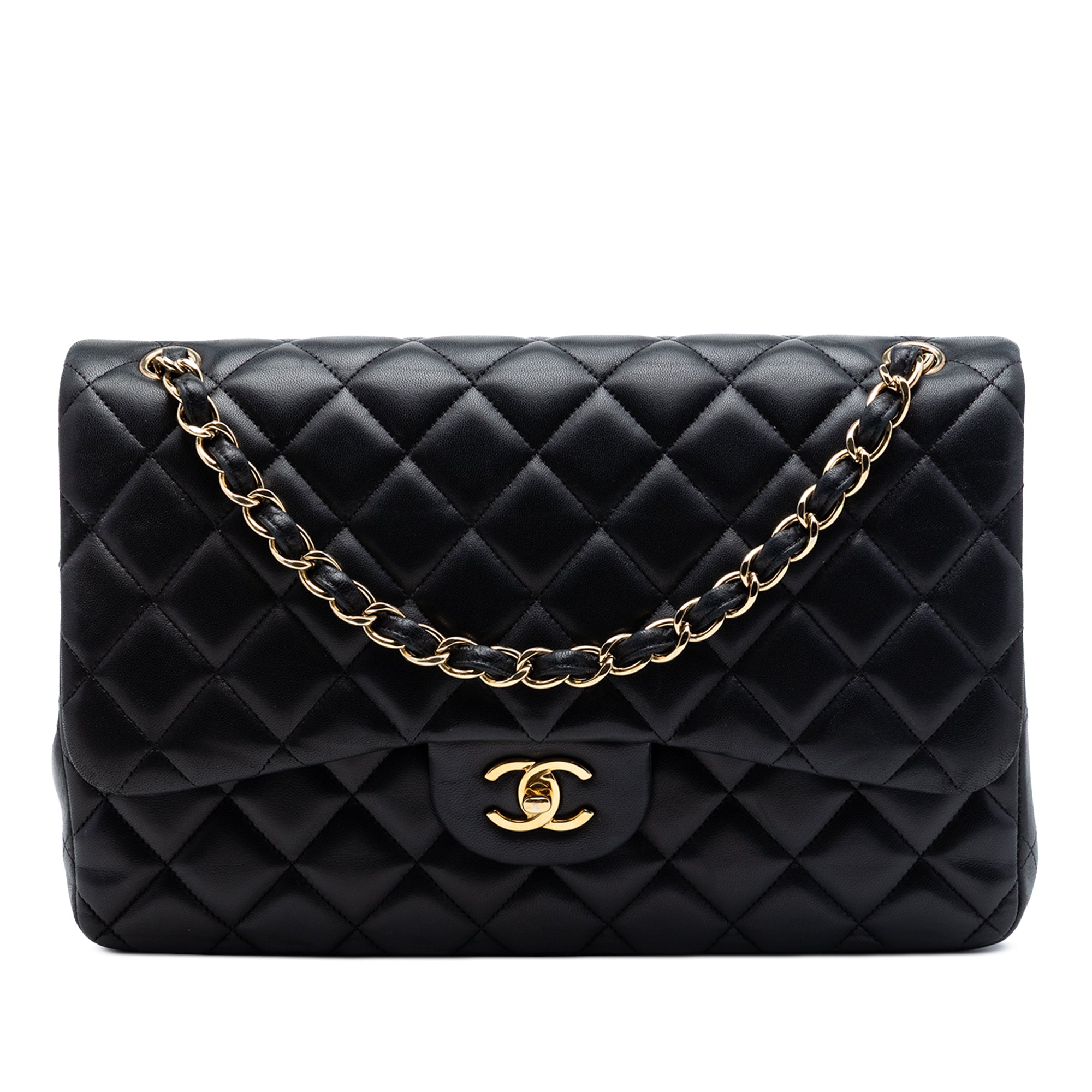 Chanel Jumbo Classic Lambskin Double Flap - image 1