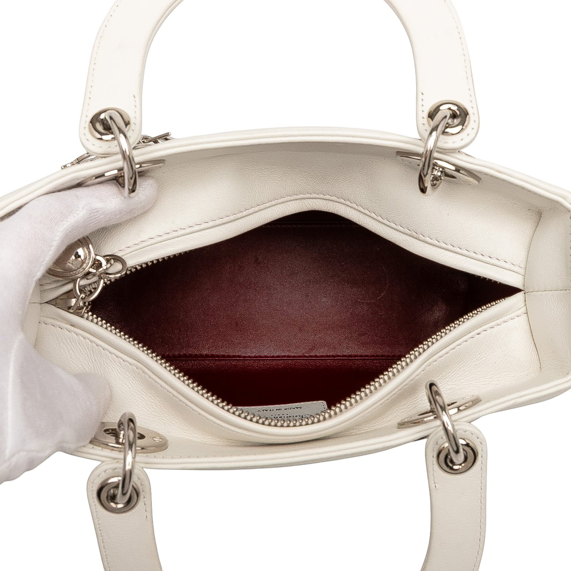 Dior Medium Lambskin Paradise Lady Dior - image 4