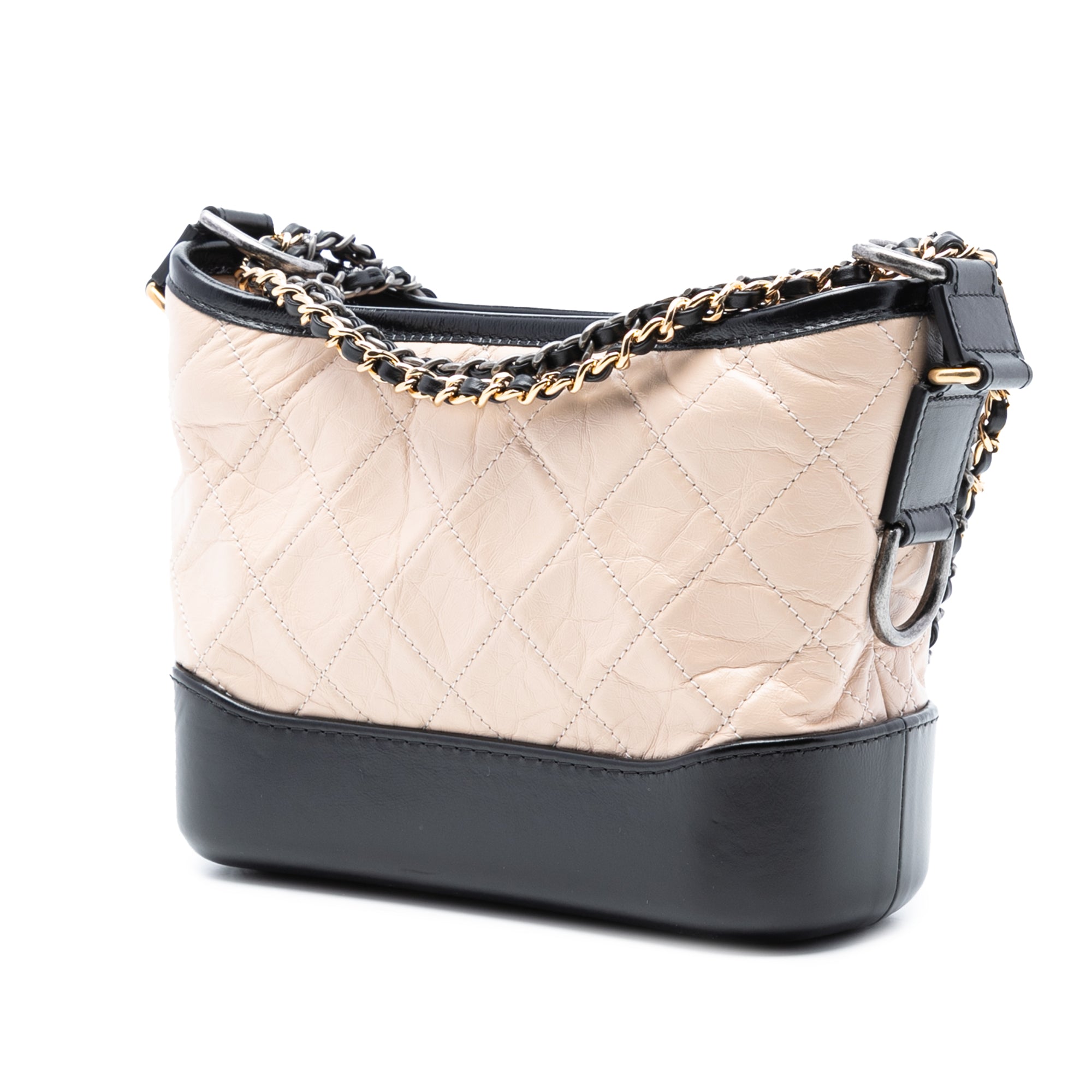 Chanel Small Bicolor Aged Calfskin Gabrielle Crossbody - image 2