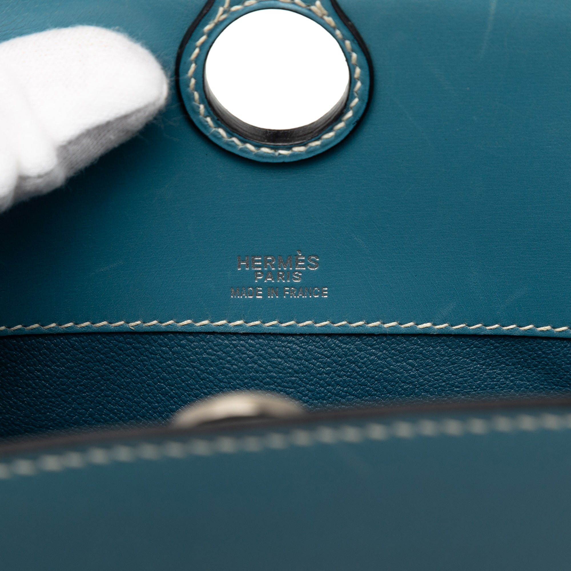 Hermès Box Calf Dalvy 30 - image 5