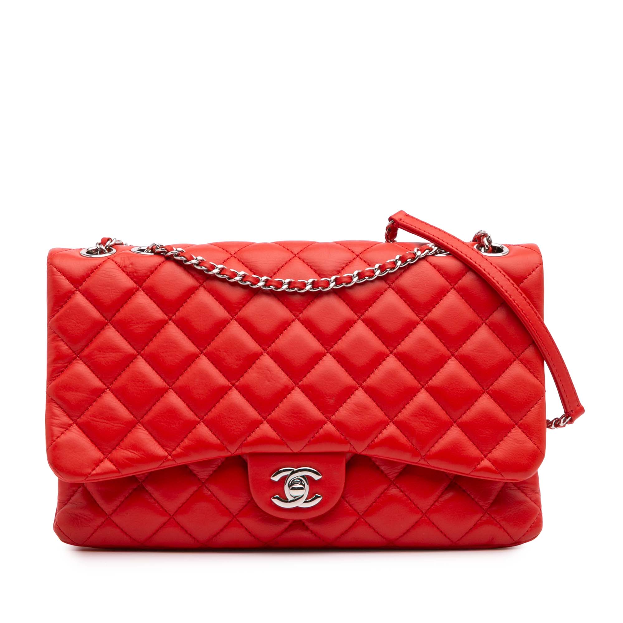 Chanel Jumbo Quilted Calfskin Tender Touch Flap - image 1