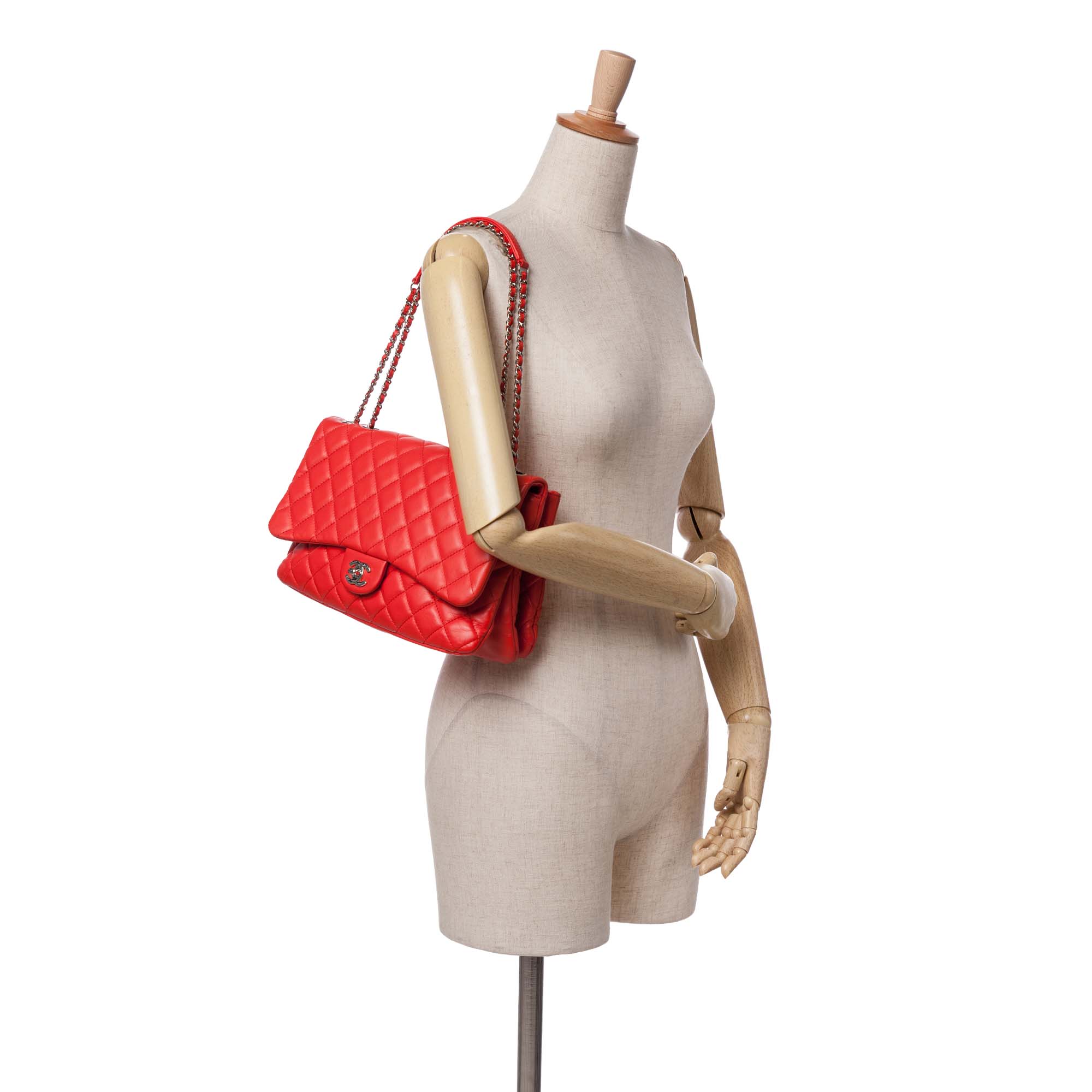 Chanel Jumbo Quilted Calfskin Tender Touch Flap - image 11