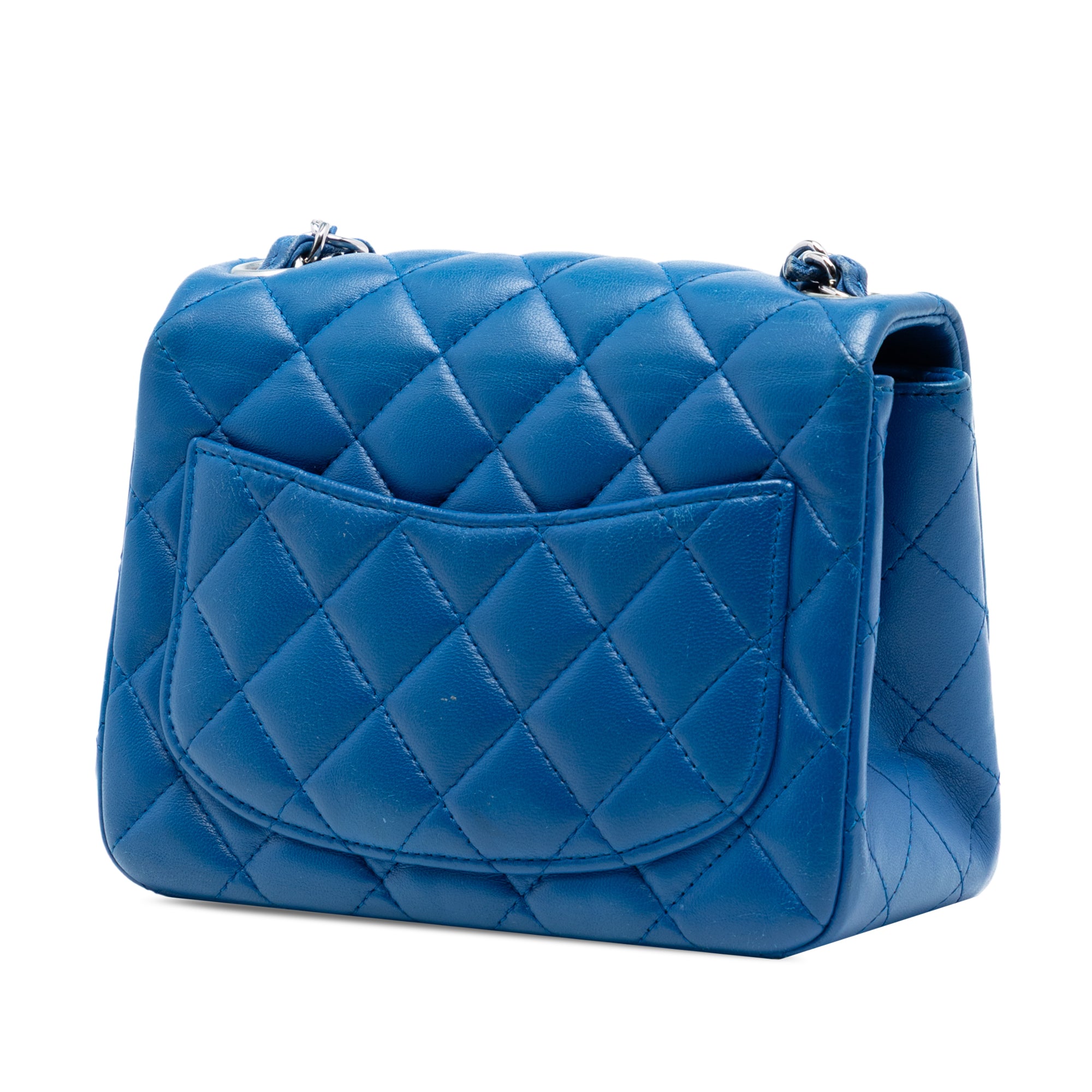 Chanel Mini Square Classic Lambskin Single Flap - image 2