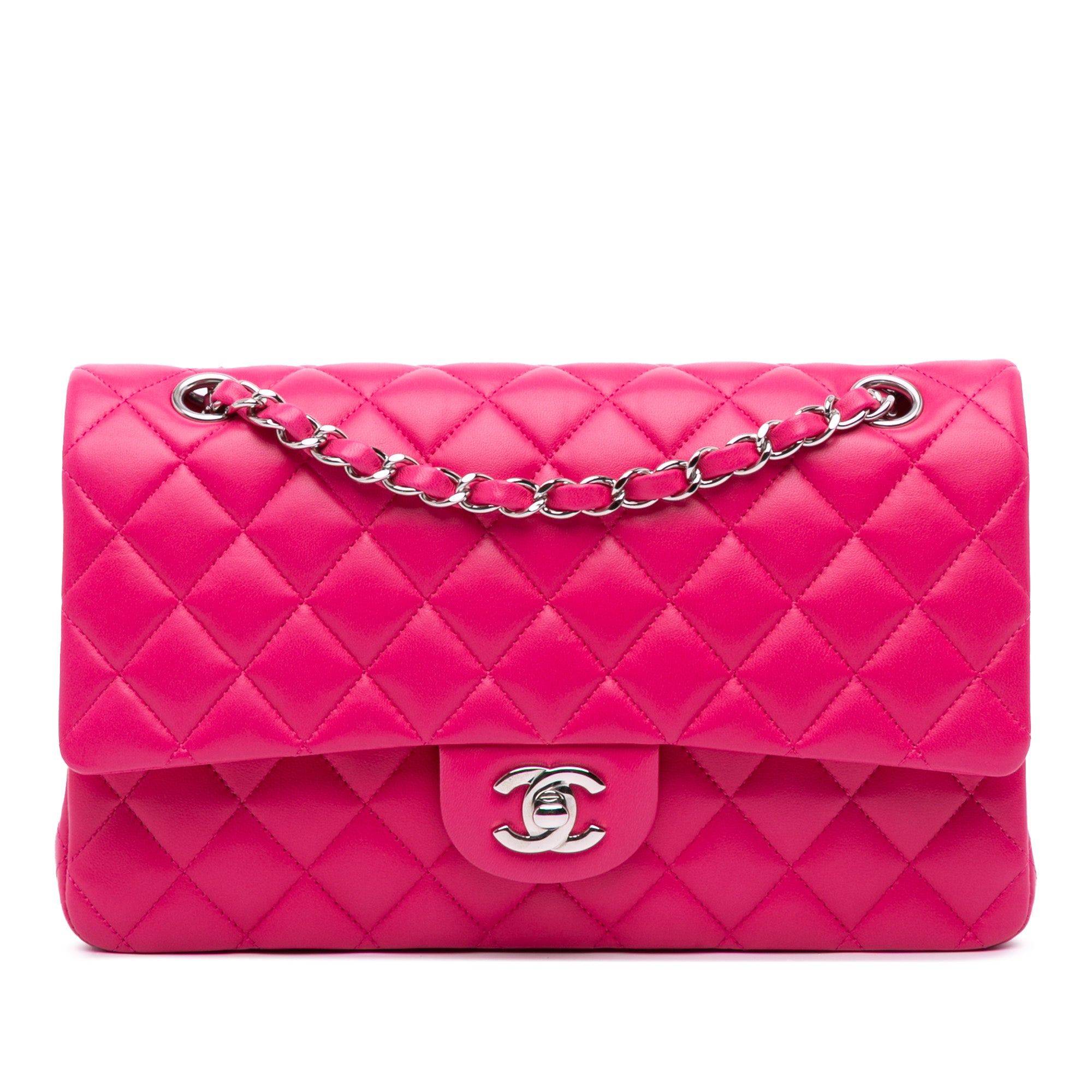 Chanel Medium Classic Lambskin Double Flap - image 1