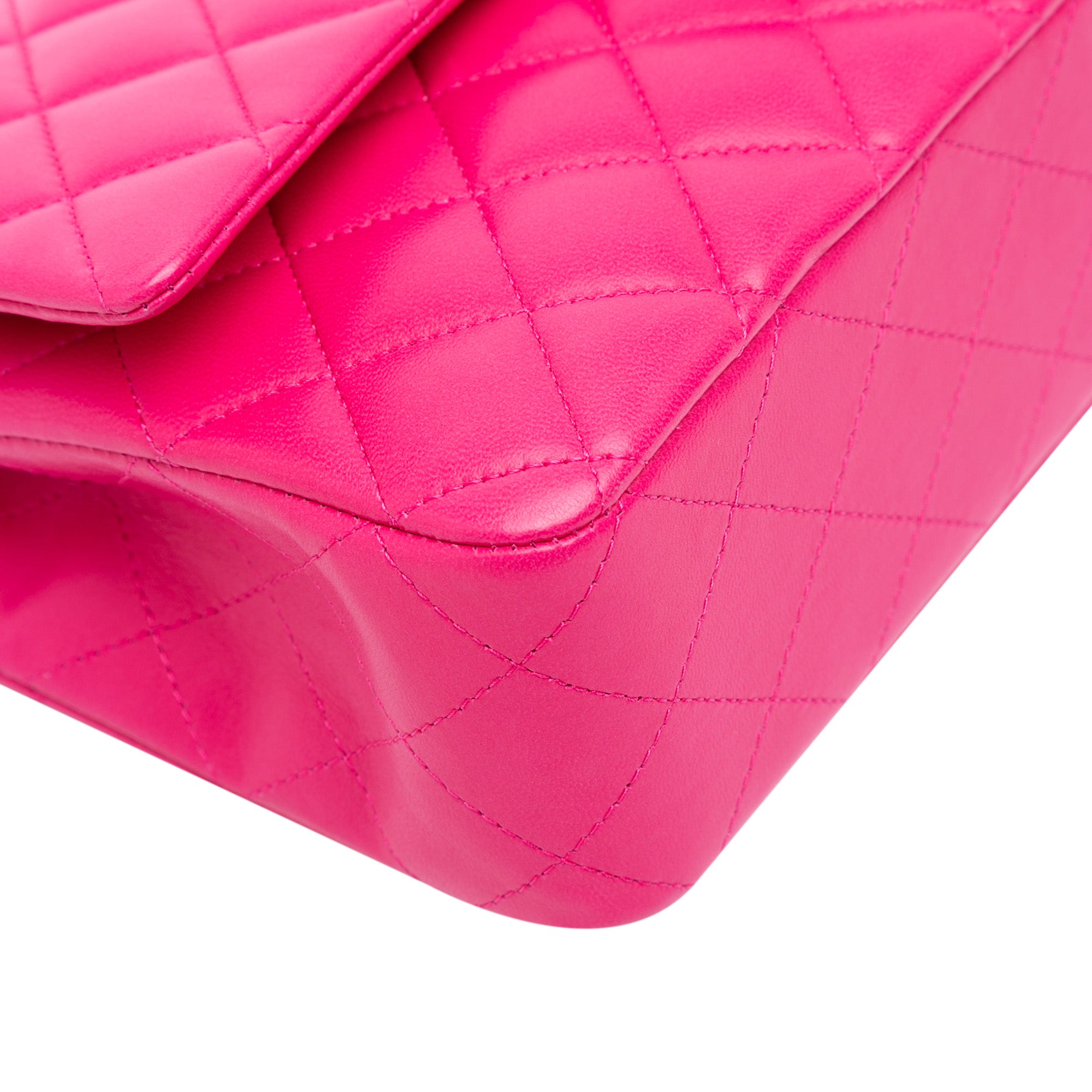 Chanel Medium Classic Lambskin Double Flap - image 7