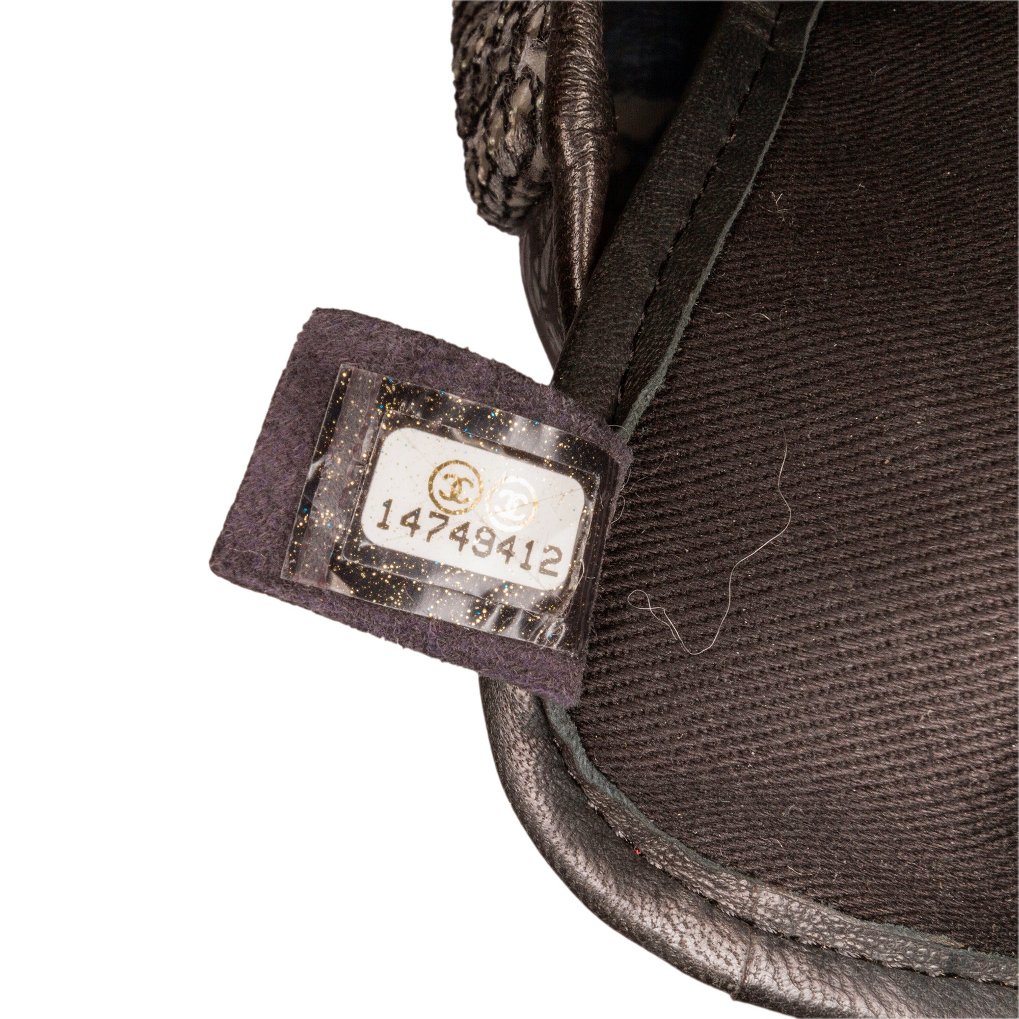 Chanel Jumbo PVC and Tweed Patchwork Single Flap - image 8