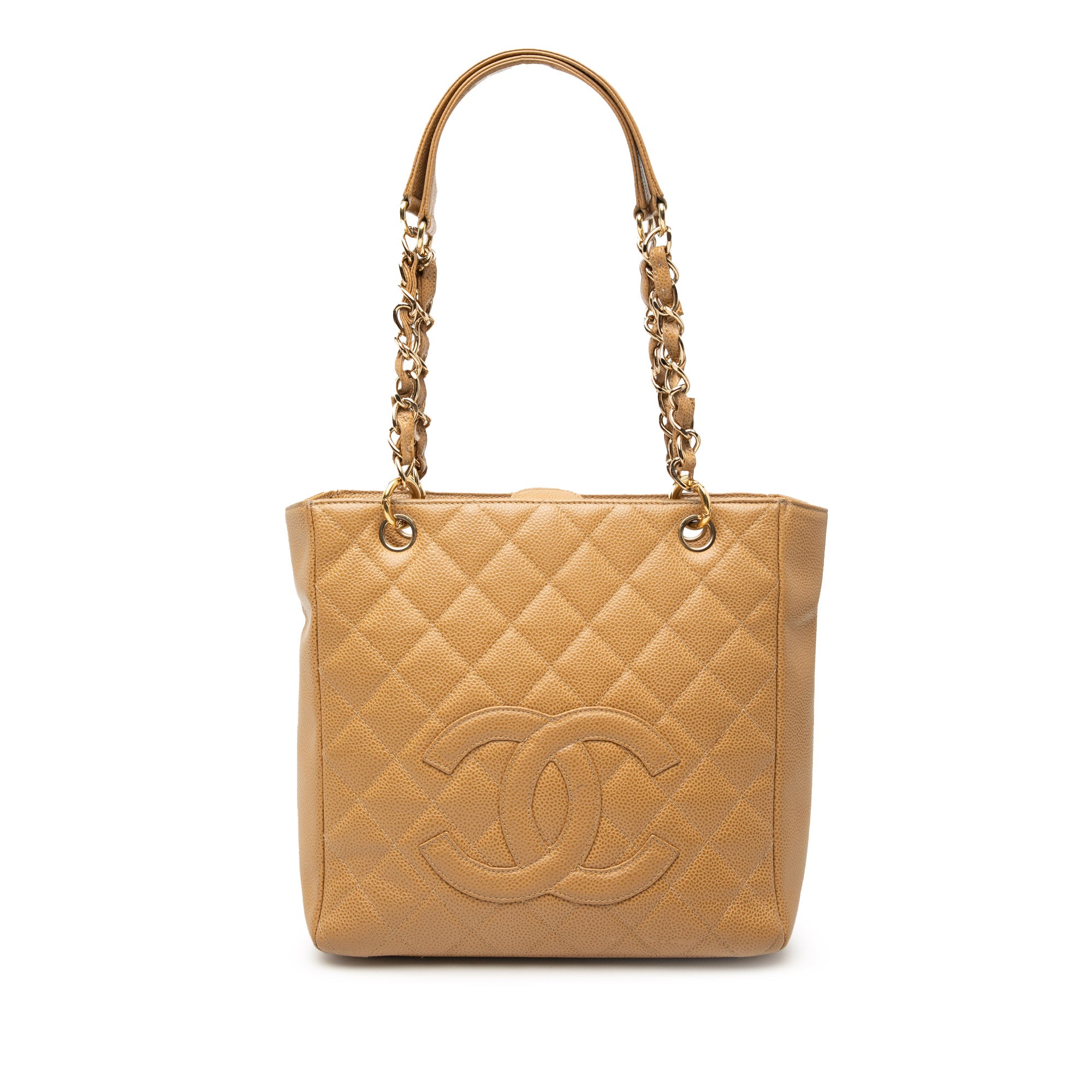 Chanel Caviar Petite Shopping Tote - image 1