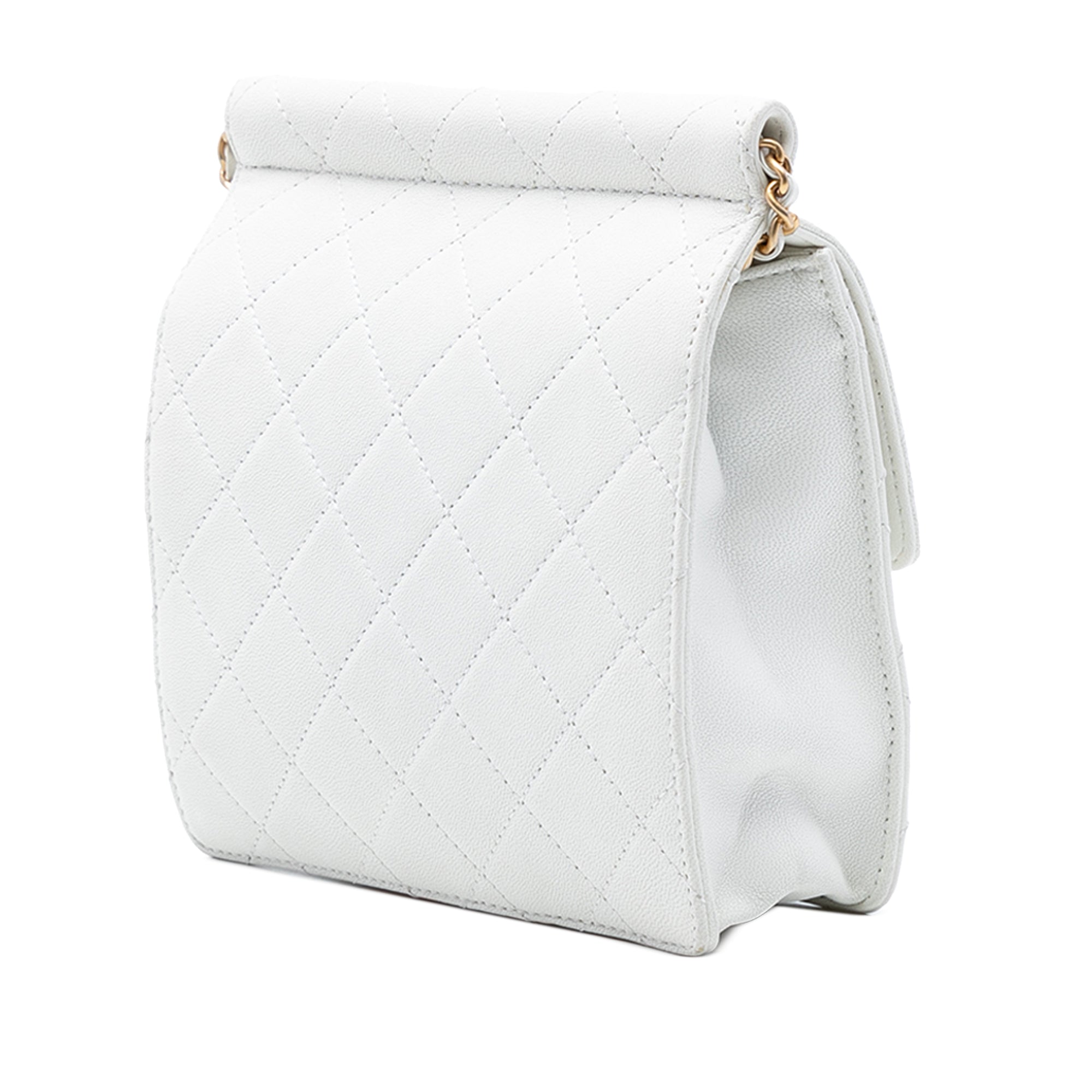 Chanel Small Quilted Lambskin Chic Pearls Flap - image 2
