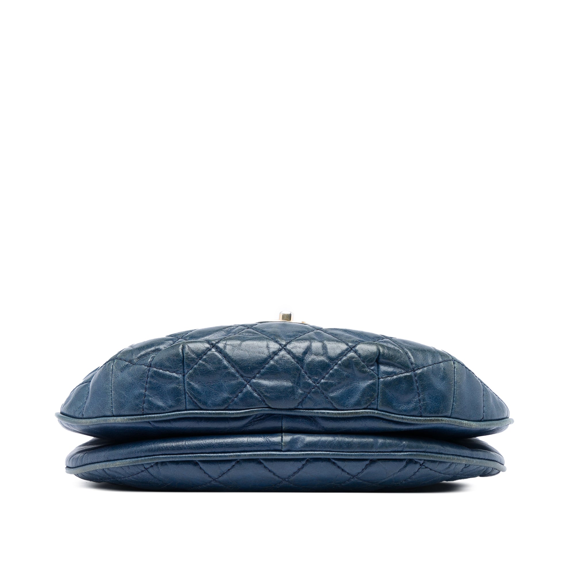Chanel Medium Quilted Glazed Calfskin Bubble CC Flap - image 3