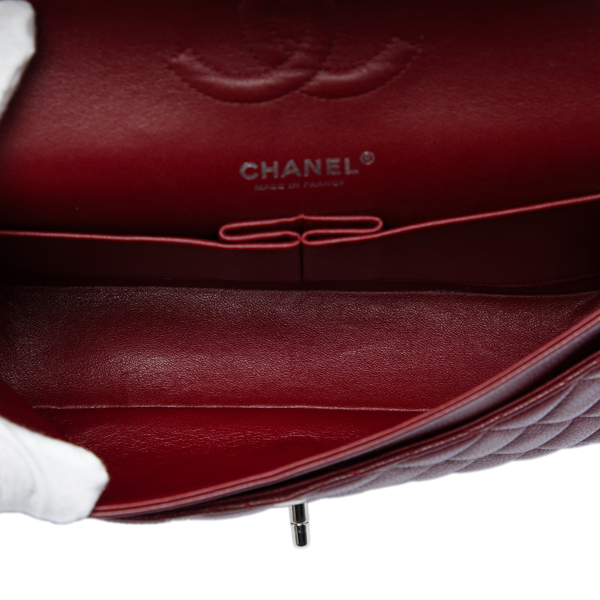 Chanel Medium Classic Caviar Double Flap - image 4