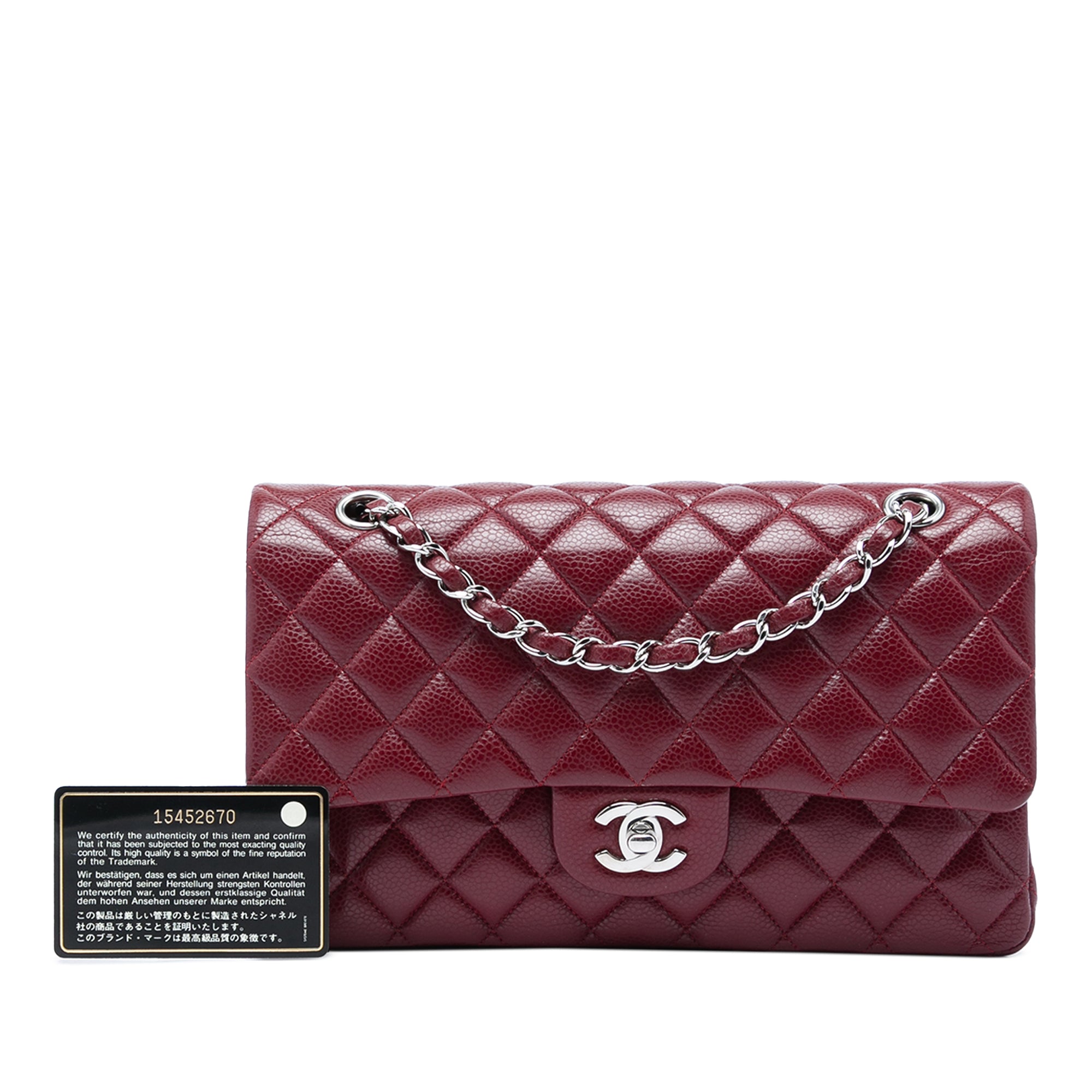 Chanel Medium Classic Caviar Double Flap - image 6