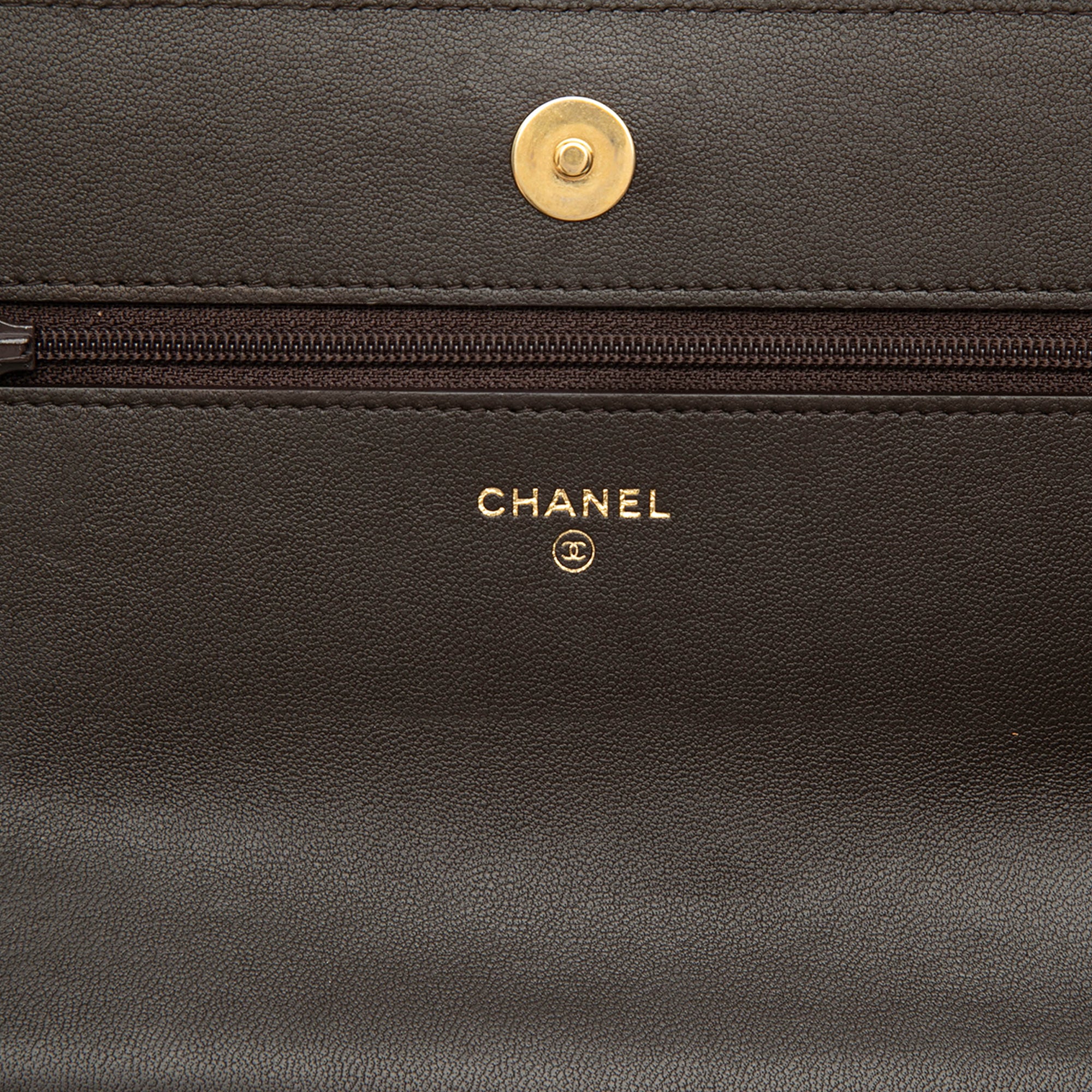 Chanel Quilted Lambskin 19 Wallet on Chain - image 5