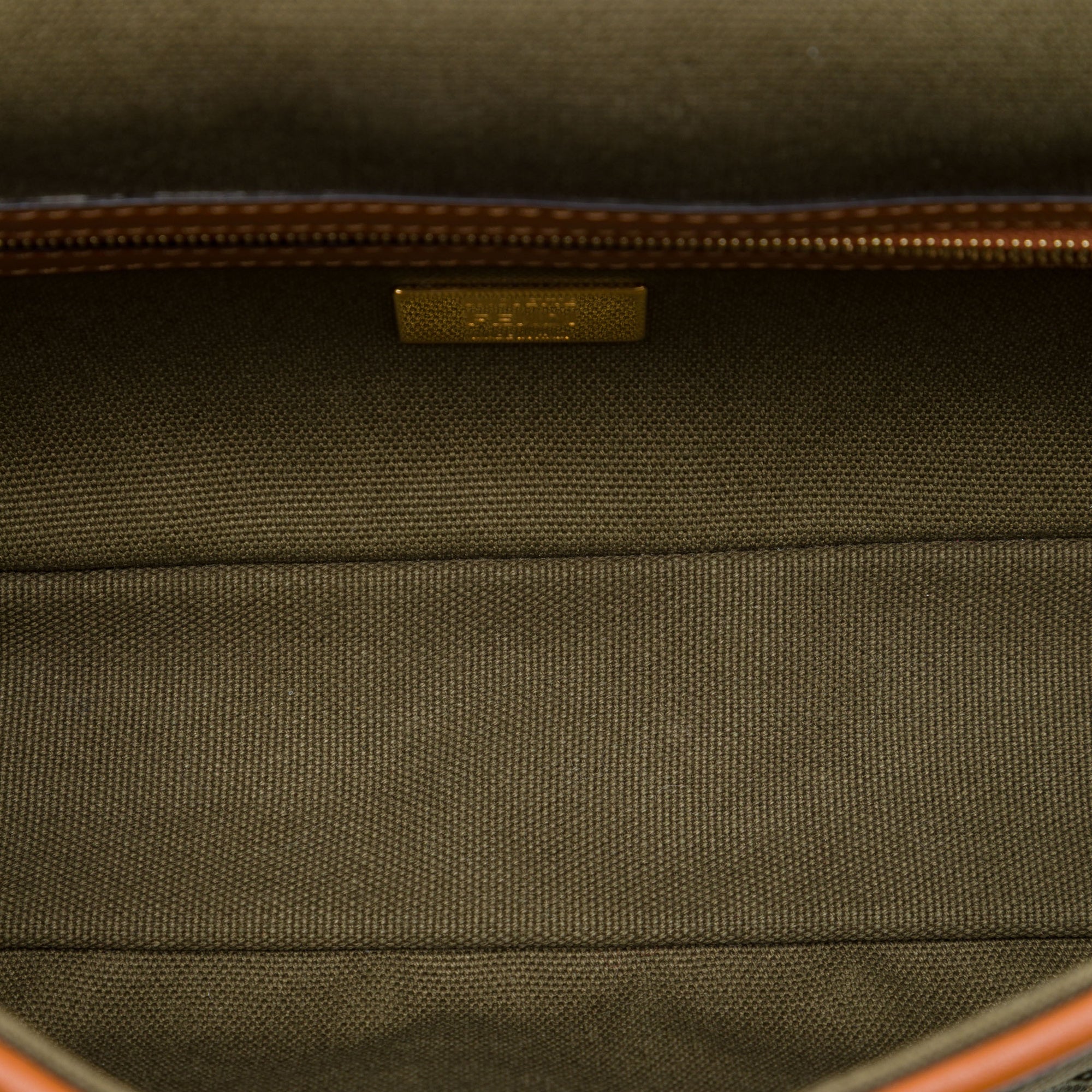 Fendi Zucca Embroidered Canvas Baguette Satchel - image 4