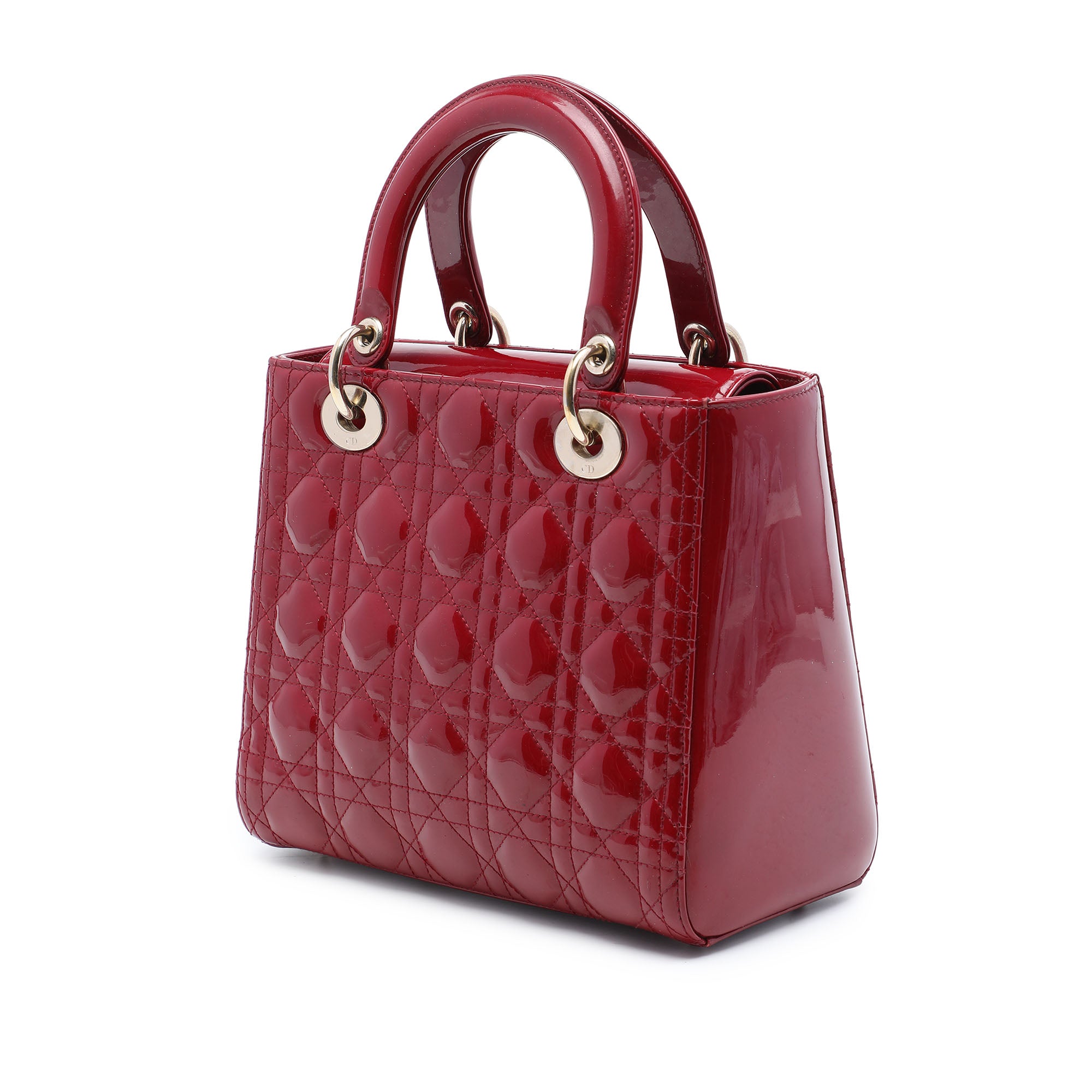 Dior Medium Patent Cannage Lady Dior - image 2