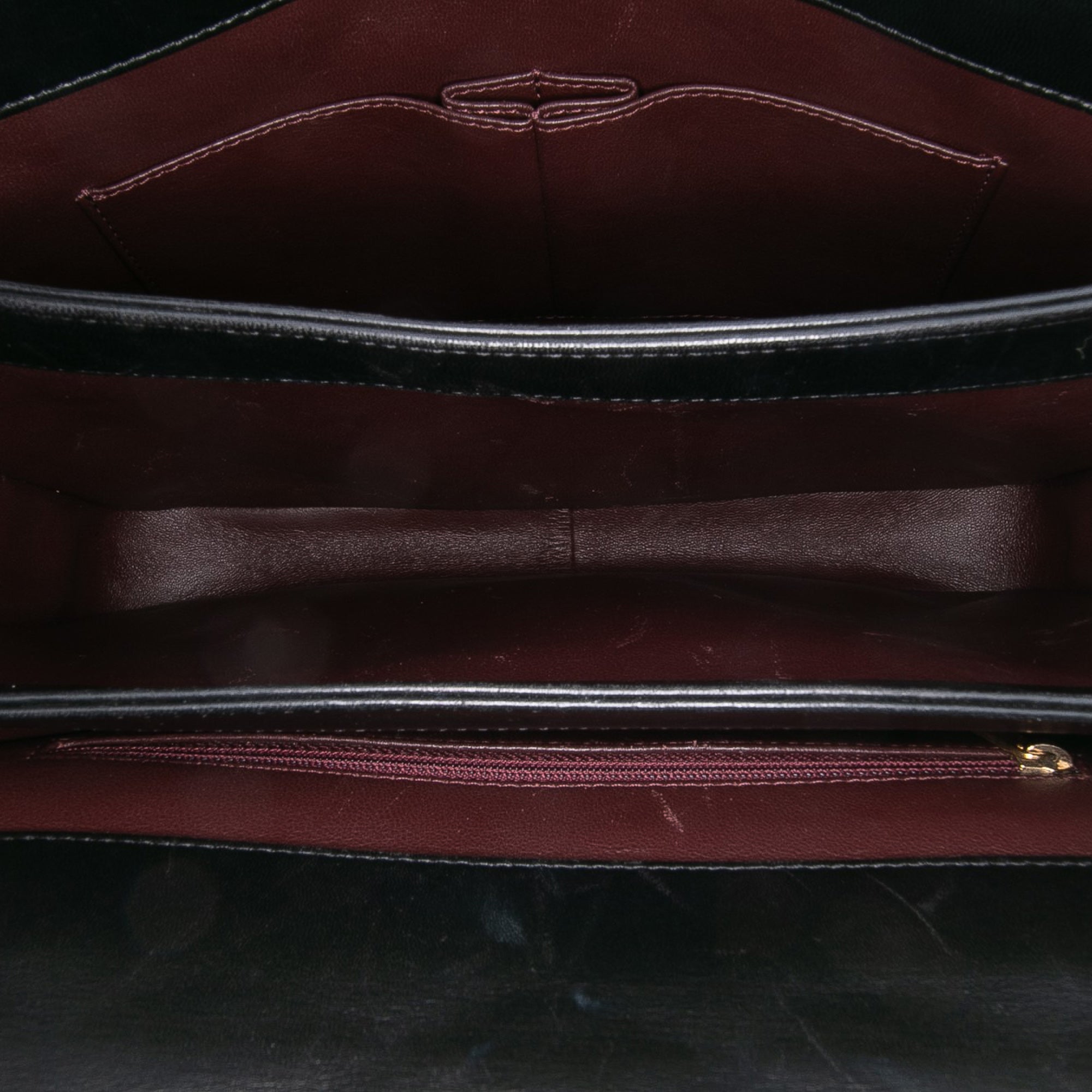 Chanel Large Lambskin Trendy CC Top Handle Flap - image 4