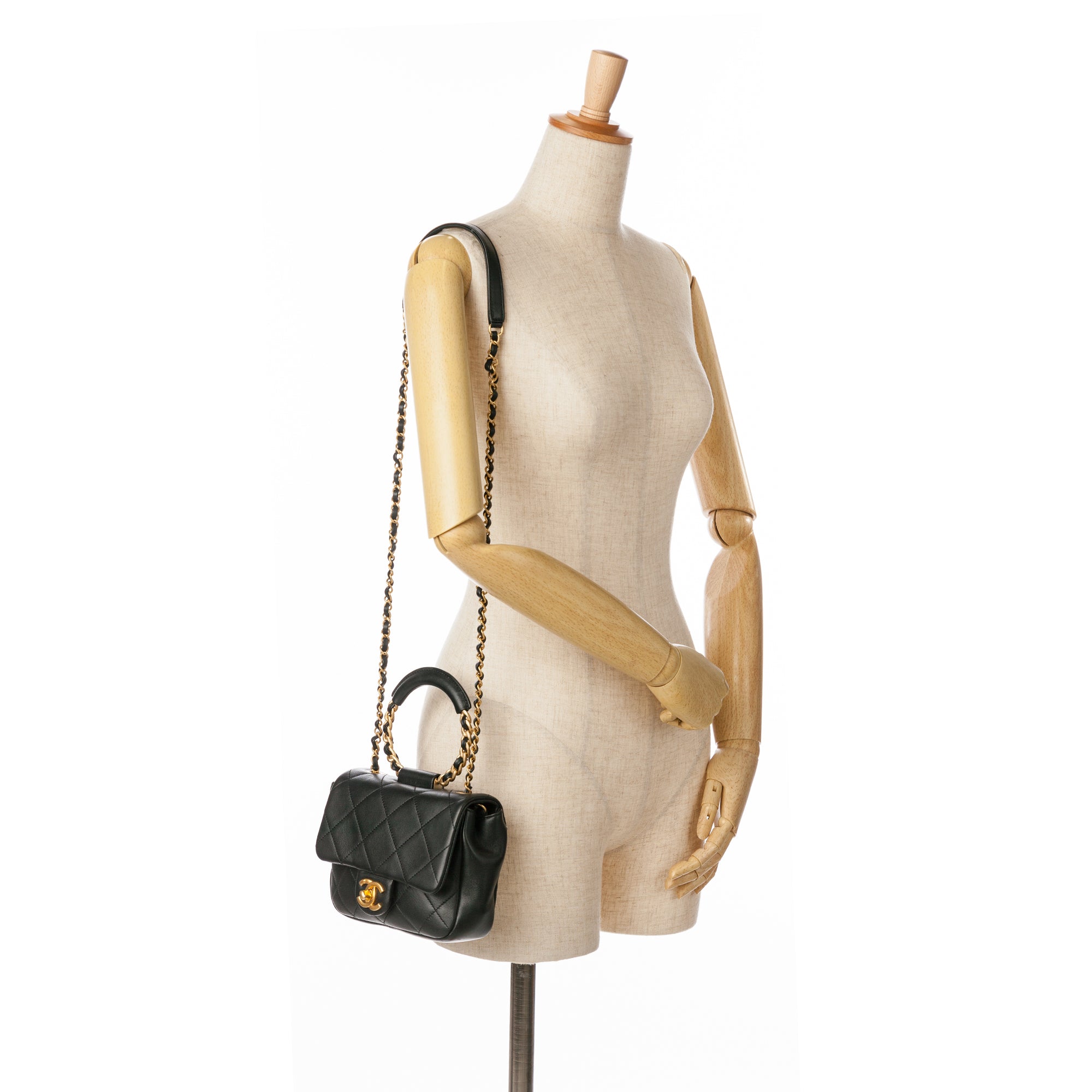 Chanel Mini Quilted Lambskin In The Loop Flap - image 10