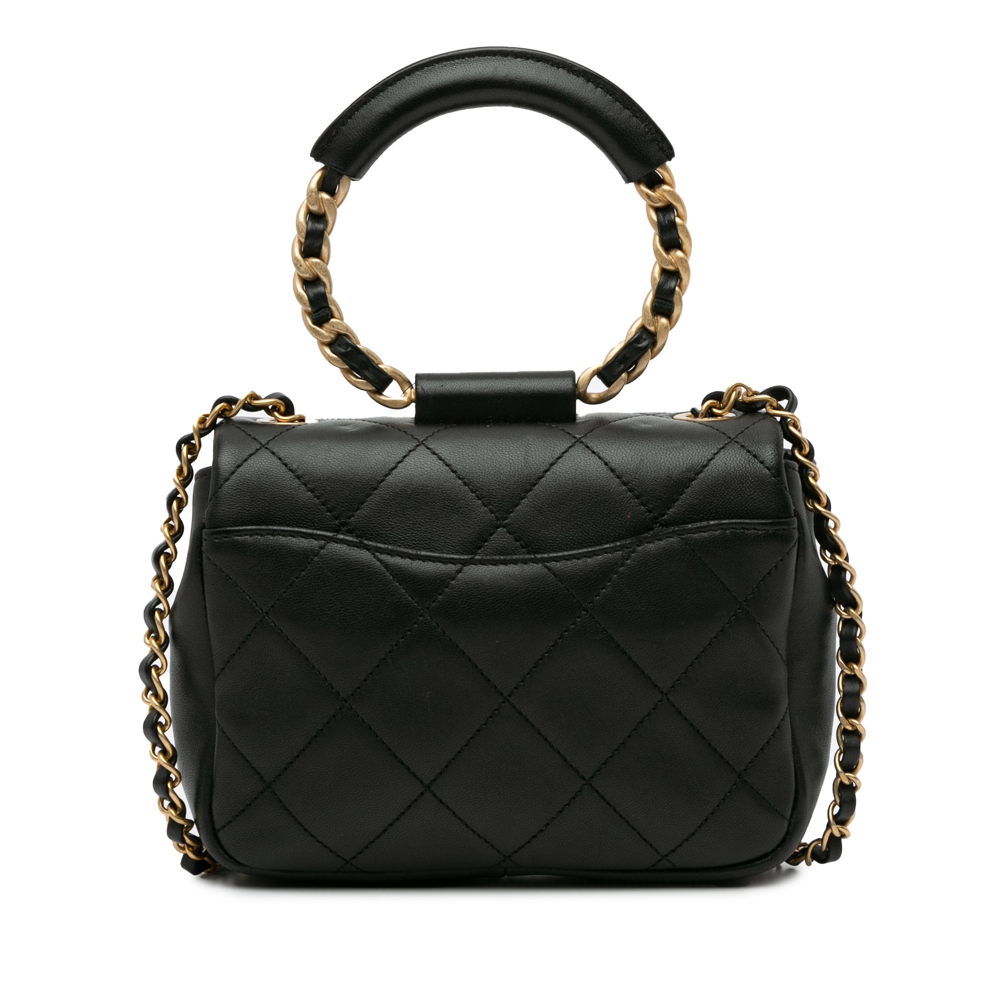 Chanel Mini Quilted Lambskin In The Loop Flap - image 3