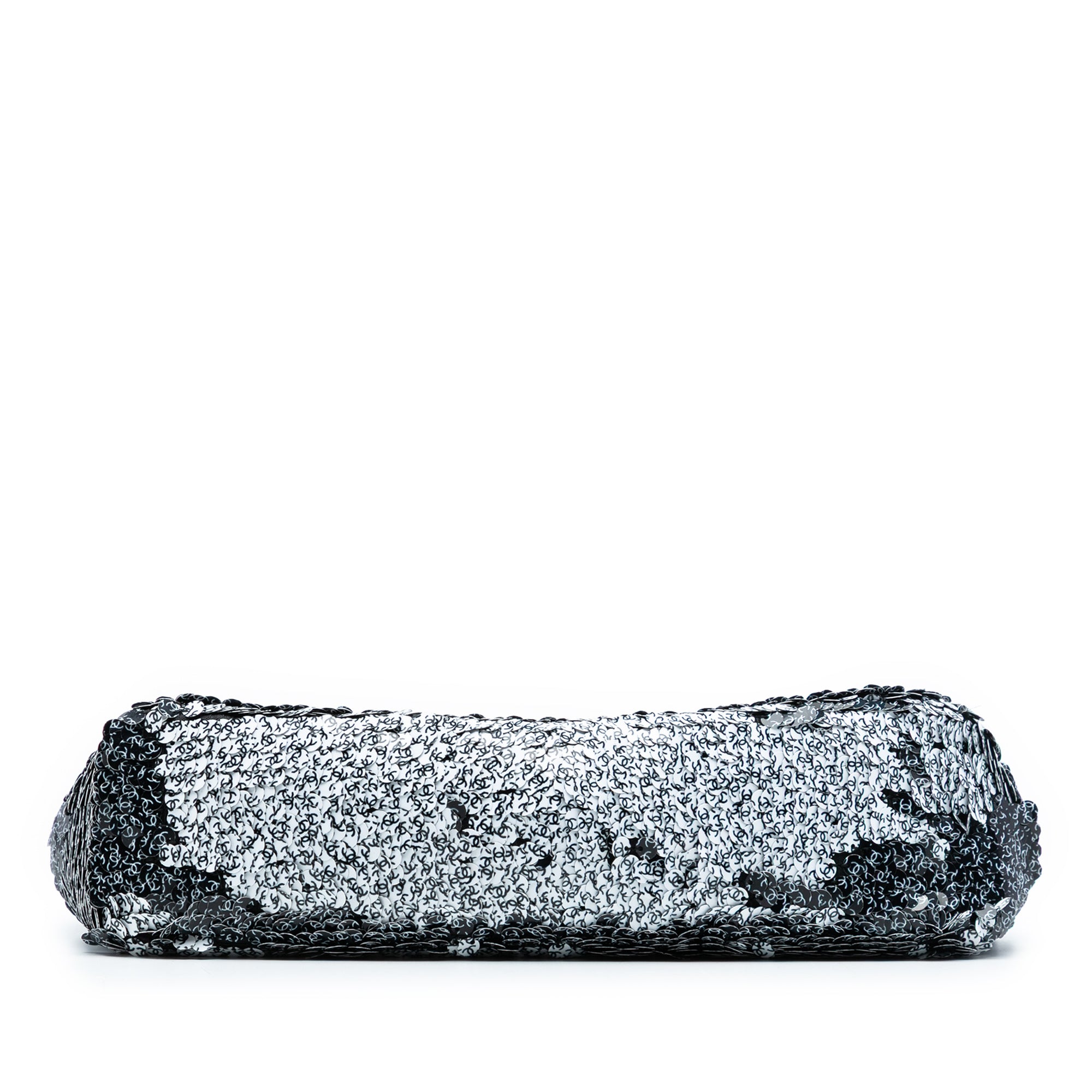 Chanel CC Printed Sequin Single Flap - image 3
