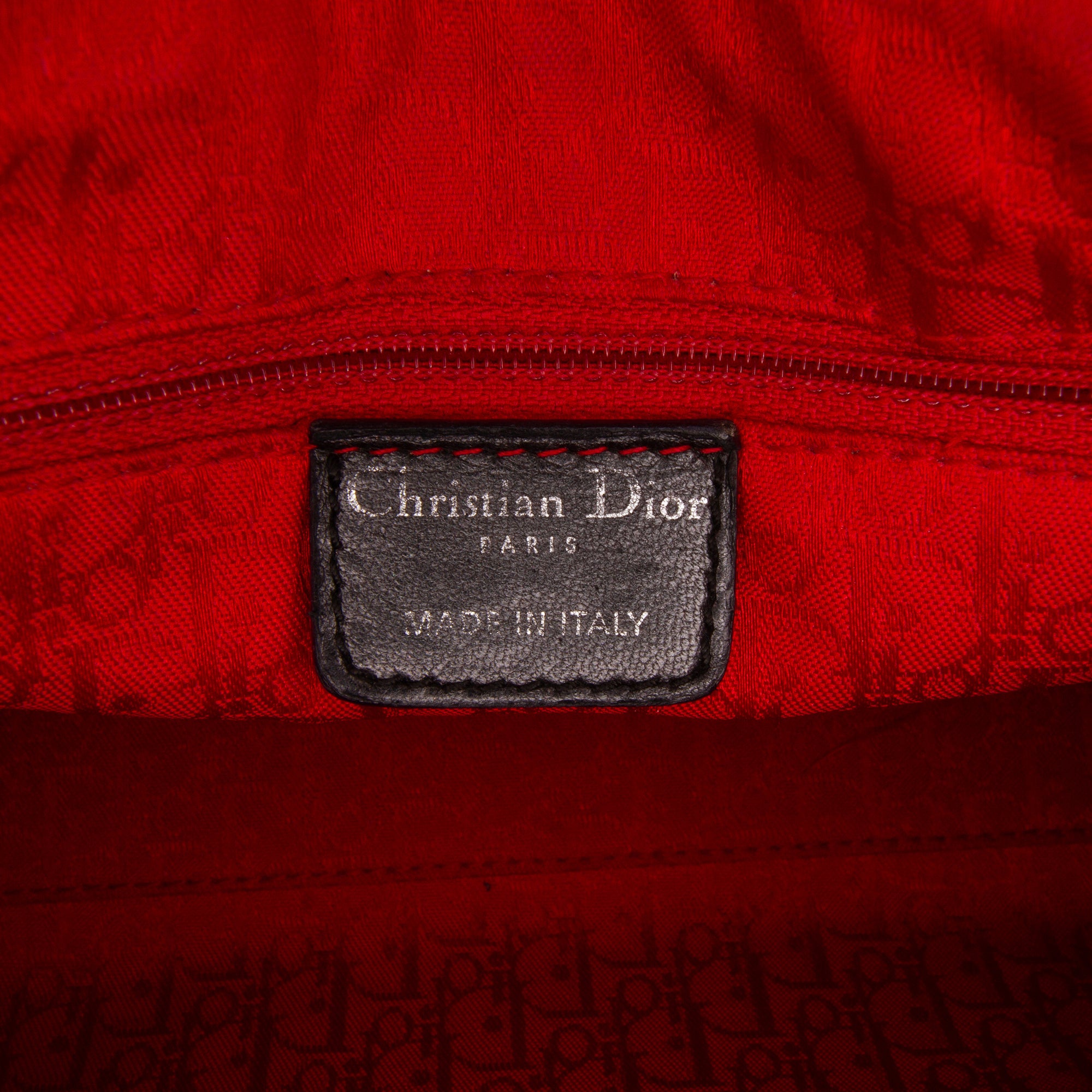 Dior Medium Lambskin Cannage Lady Dior - image 5