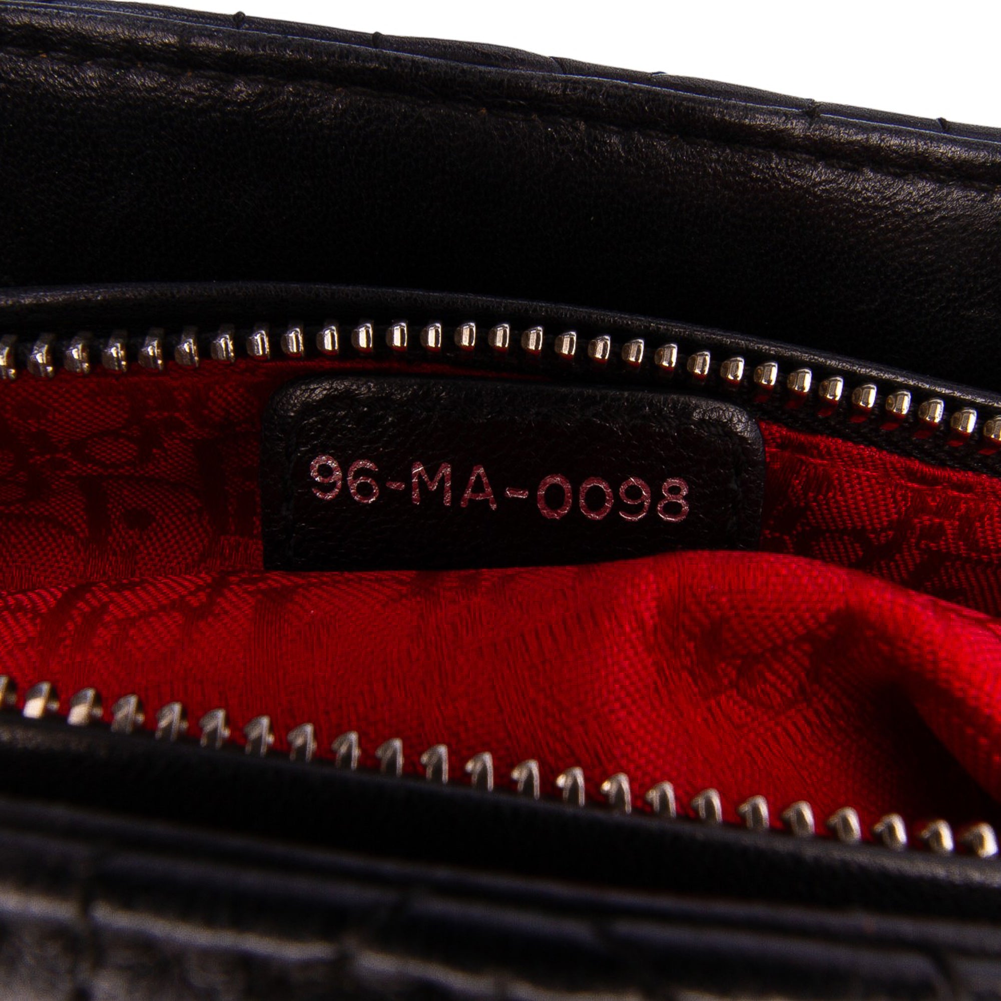 Dior Medium Lambskin Cannage Lady Dior - image 6