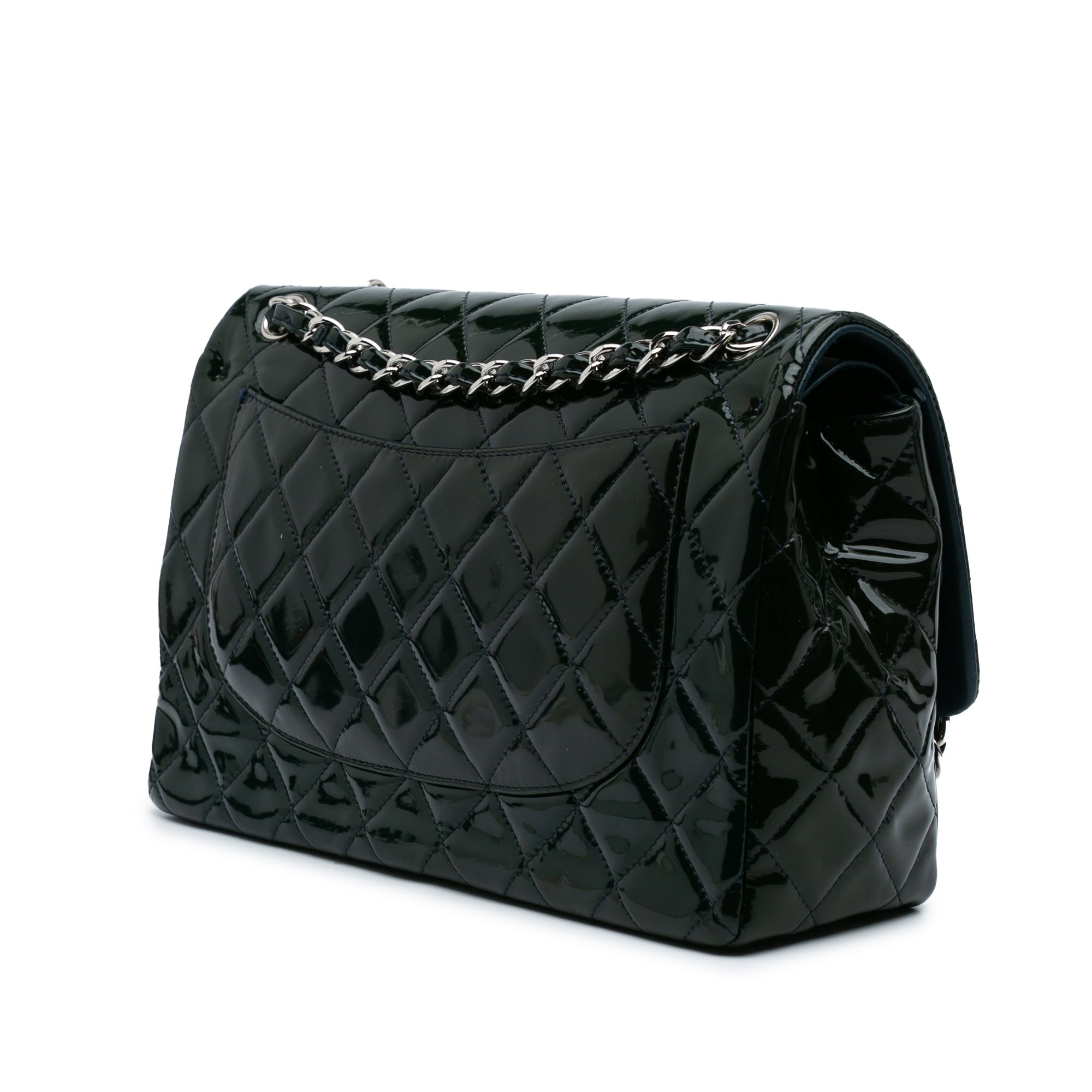 Chanel Jumbo Classic Patent Double Flap - image 2