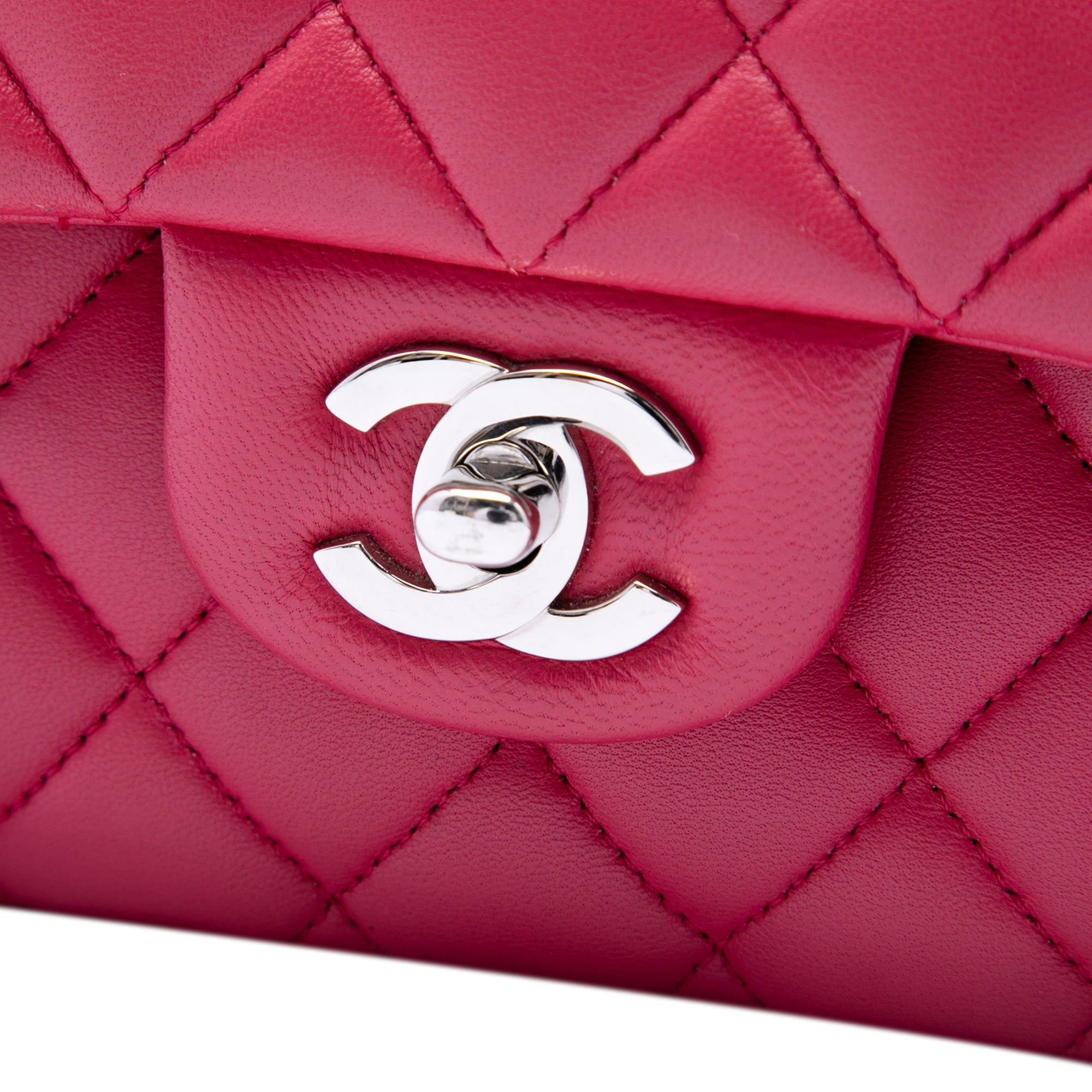 Chanel Medium Classic Lambskin Double Flap - image 5
