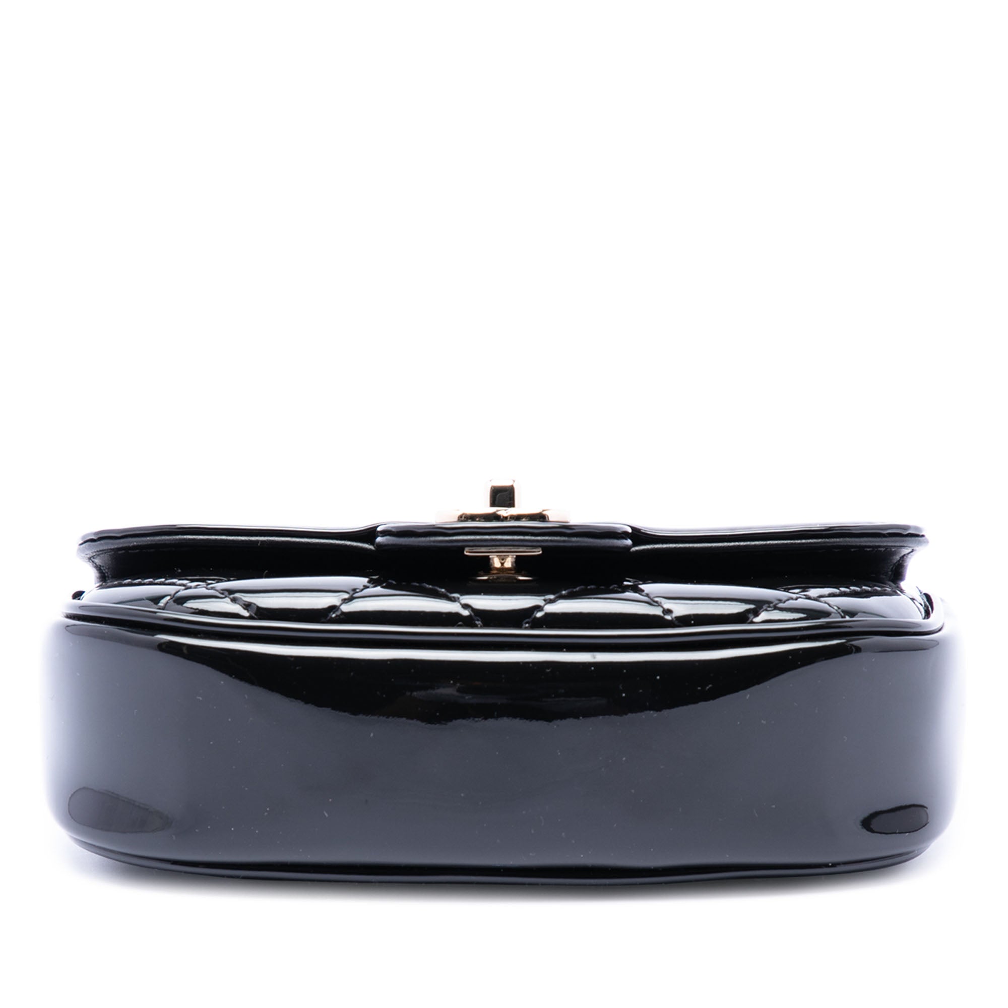 Chanel Mini CC Quilted Patent Single Flap - image 3