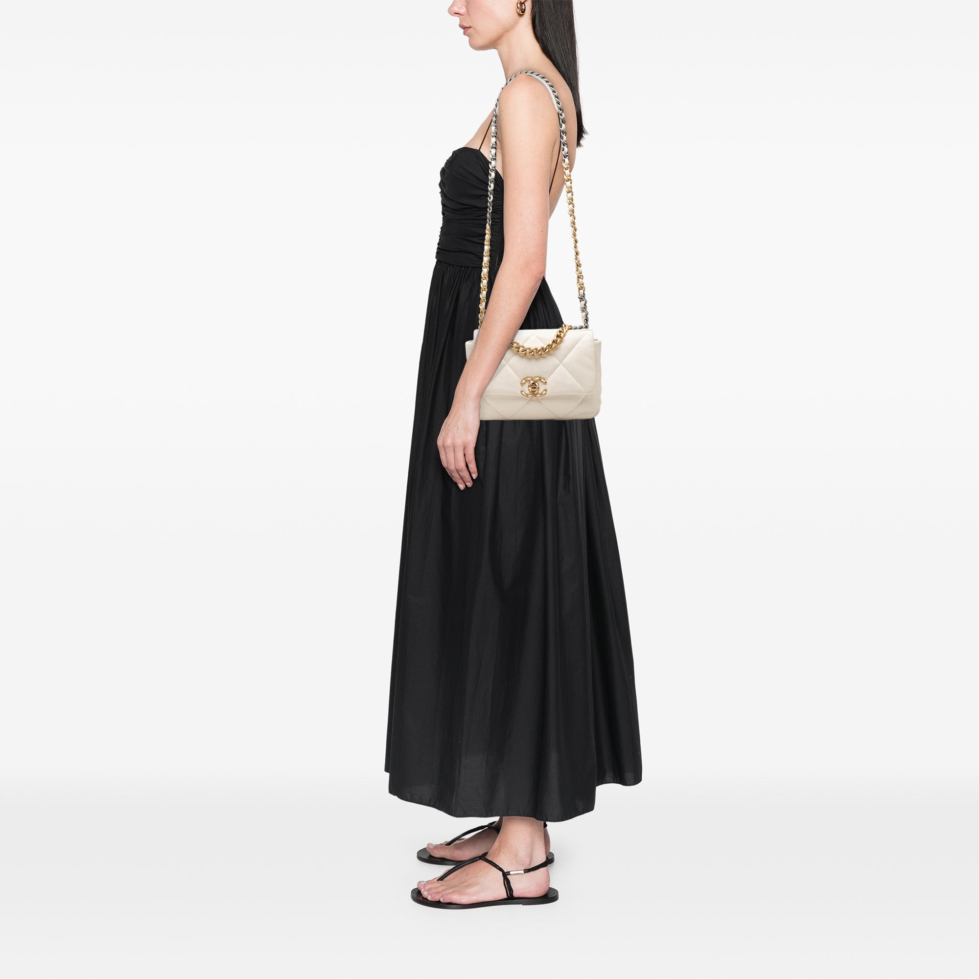 Chanel Medium Lambskin 19 Flap - image 7