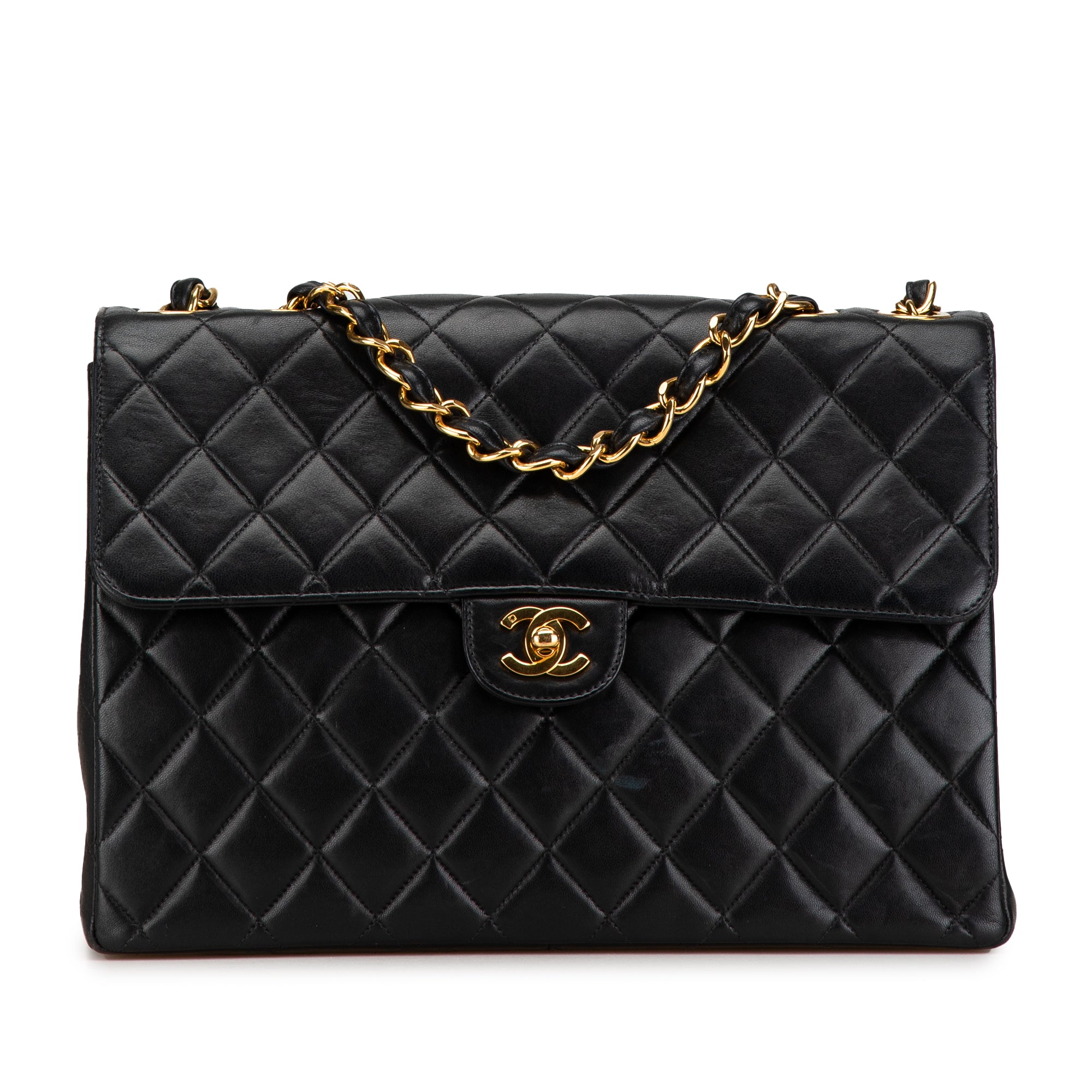 Chanel Jumbo Classic Lambskin Single Flap - image 1
