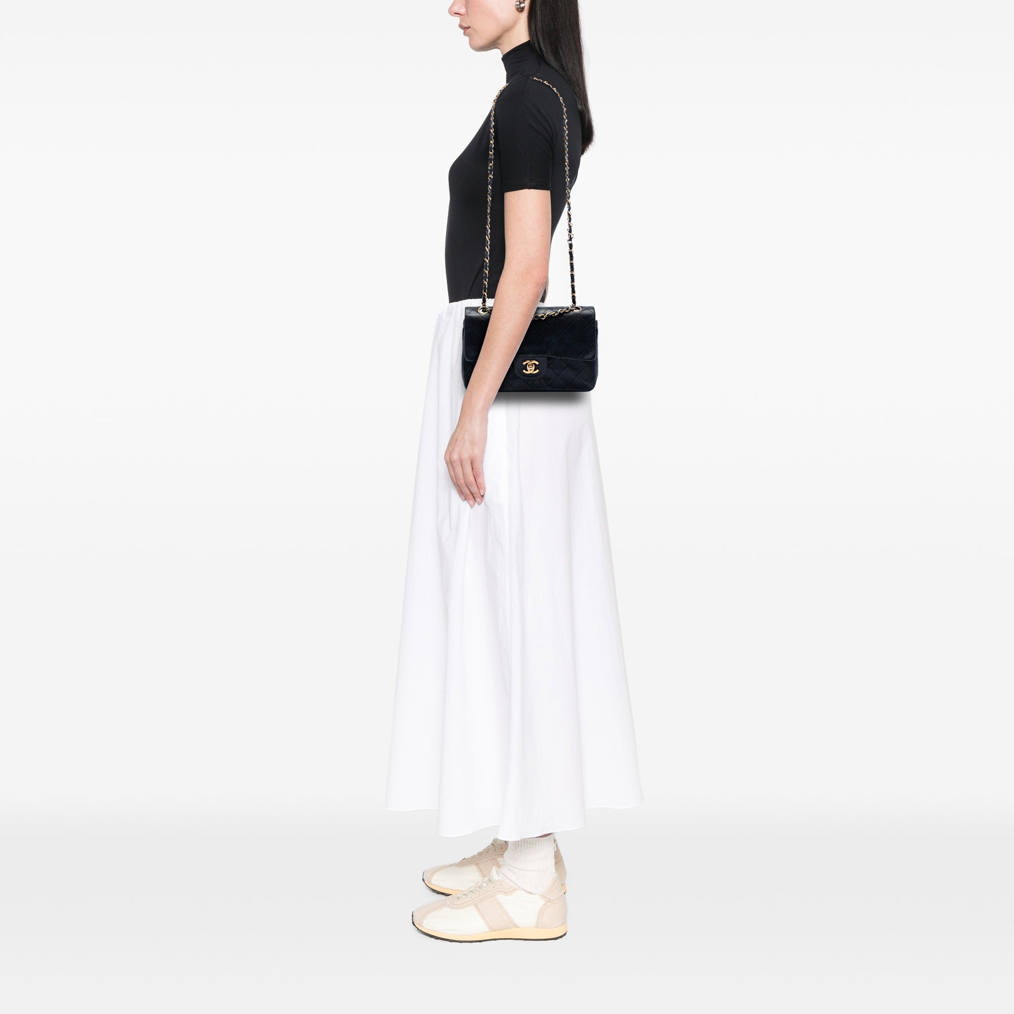 Chanel Small Classic Lambskin Double Flap - image 7