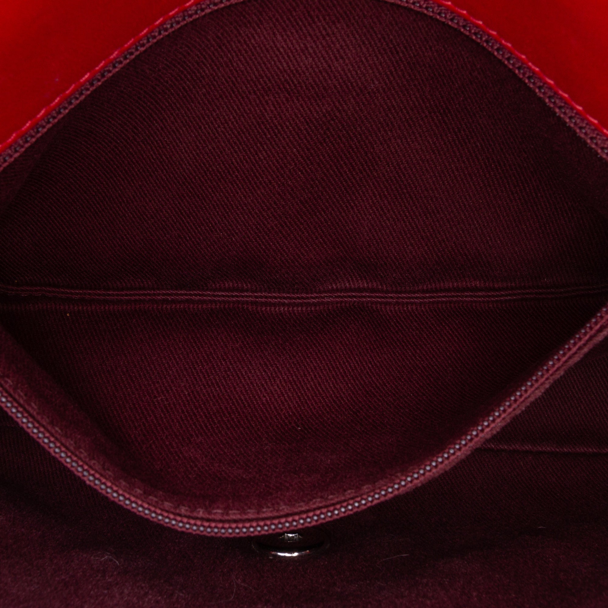 Chanel Medium Double Stitch Chevron Lambskin Single Flap - image 5