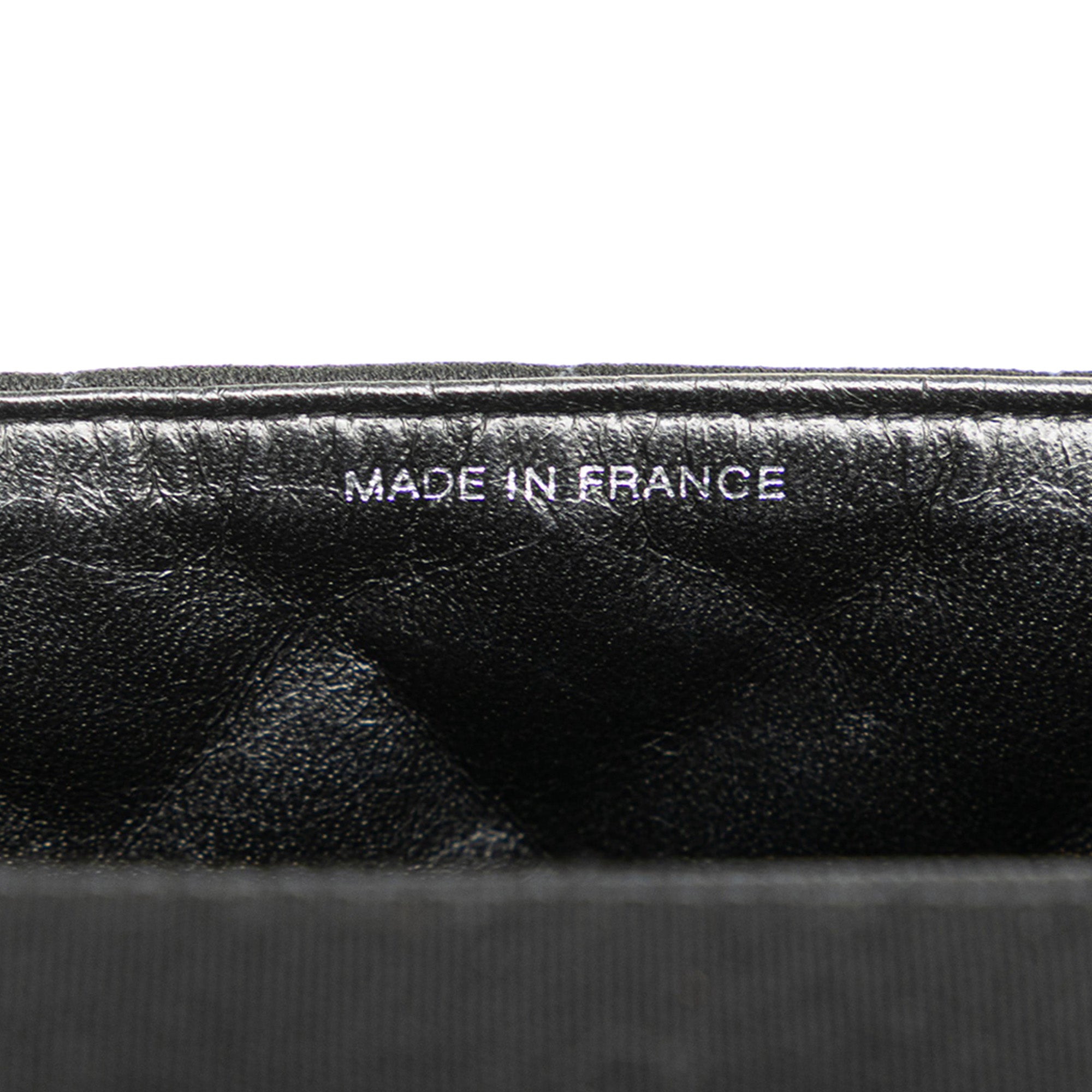 Chanel CC Quilted Jersey Kelly Top Handle Bag - image 6