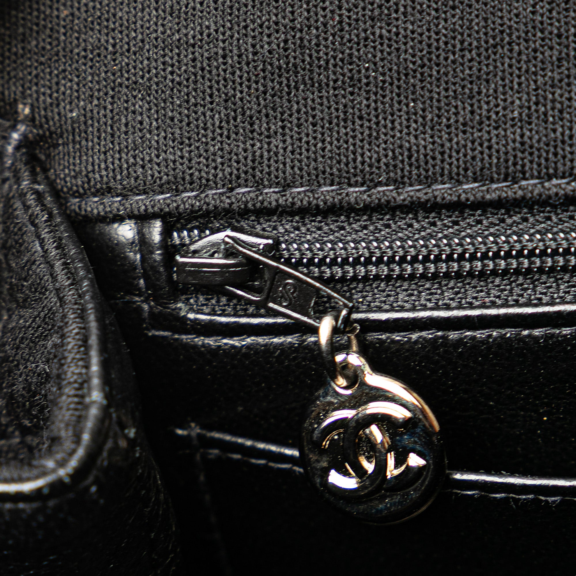 Chanel CC Quilted Jersey Kelly Top Handle Bag - image 8