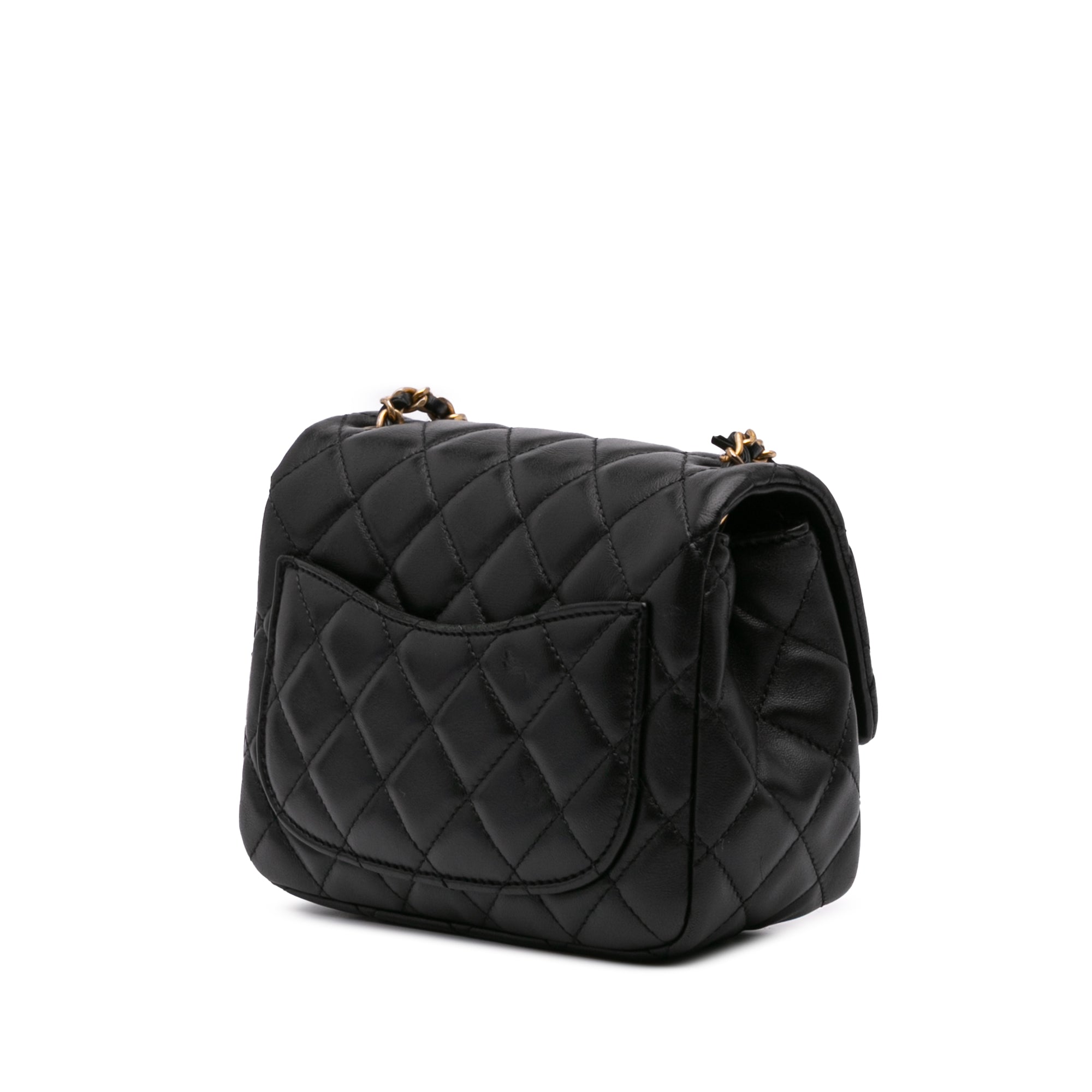 Chanel Mini Square Lambskin Romance Single Flap - image 2